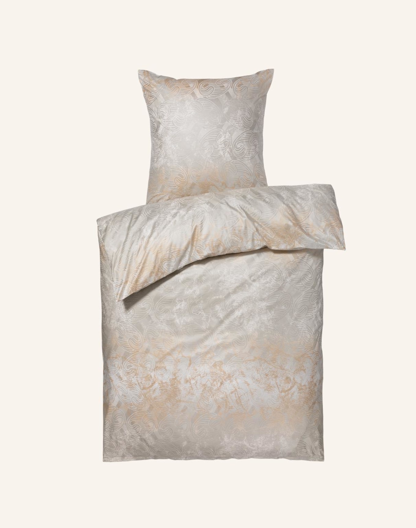 RID SELECTION Bettwäsche-Garnitur Bettwäsche-Garnitur "Marmor": BEIGE