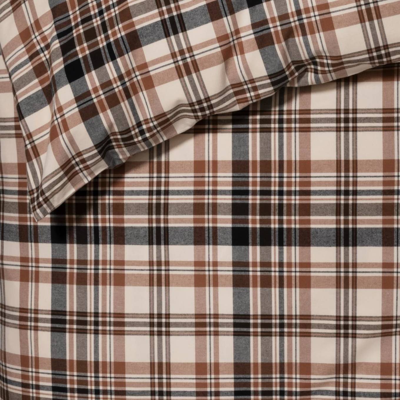 RID ESSENTIALS Bettwäsche COSY: BRAUN