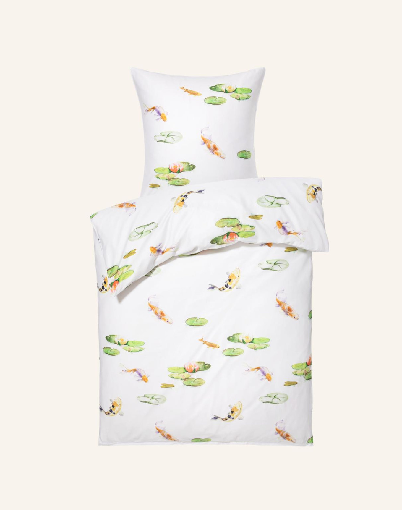 RID ESSENTIALS Bettwäsche-Garnitur KYOTO: WEISS