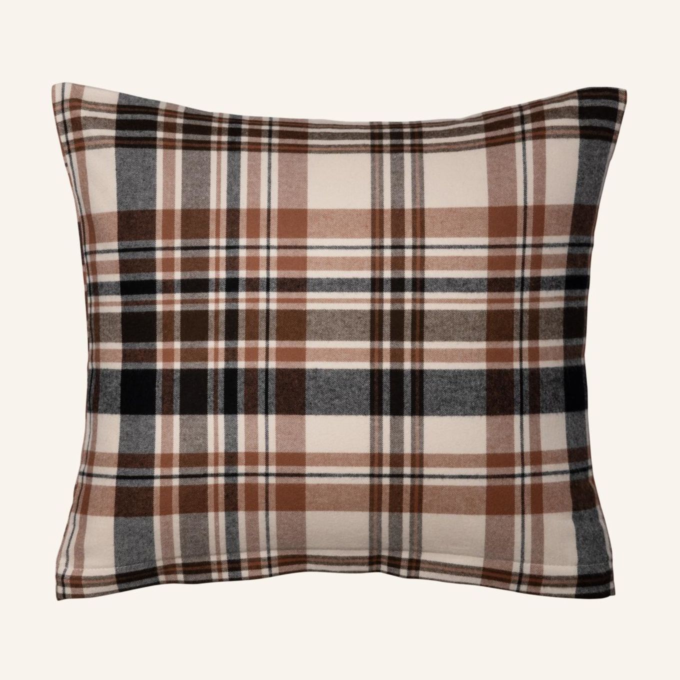 RID ESSENTIALS Kissenbezug COSY: BRAUN