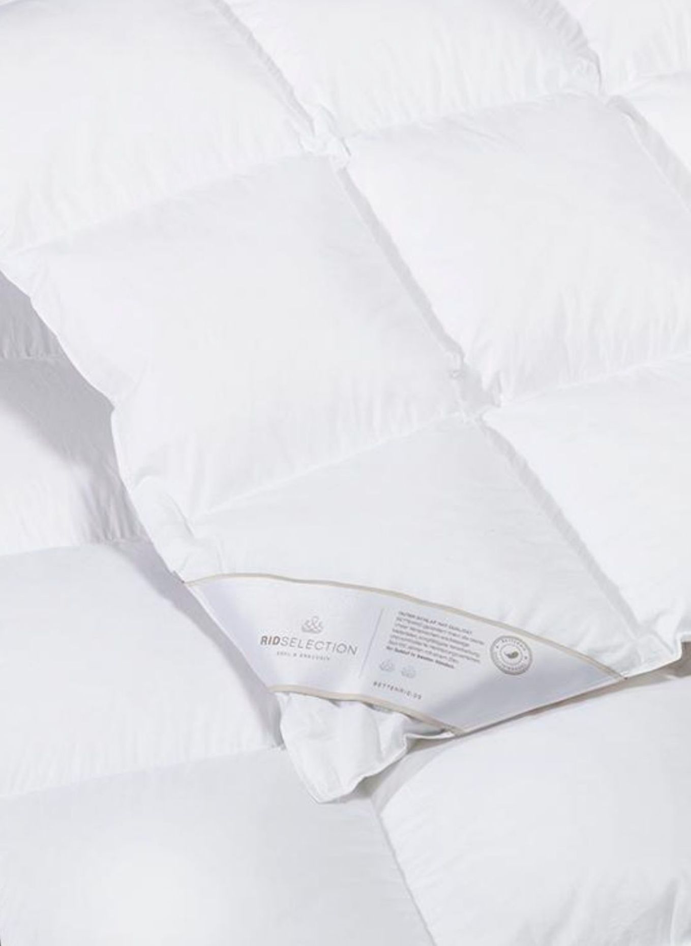 RID SELECTION Kinderdecke DEUTSCHE BIO-DAUNE KIDS WARM: WEISS