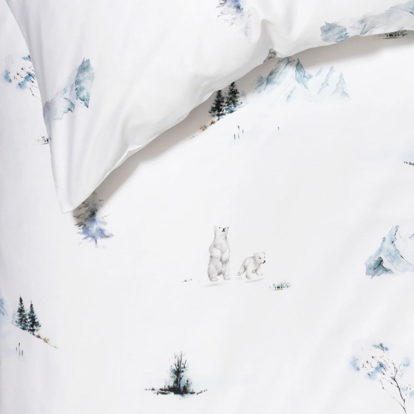 RID ESSENTIALS Bettwäsche EISBÄR: WEISS