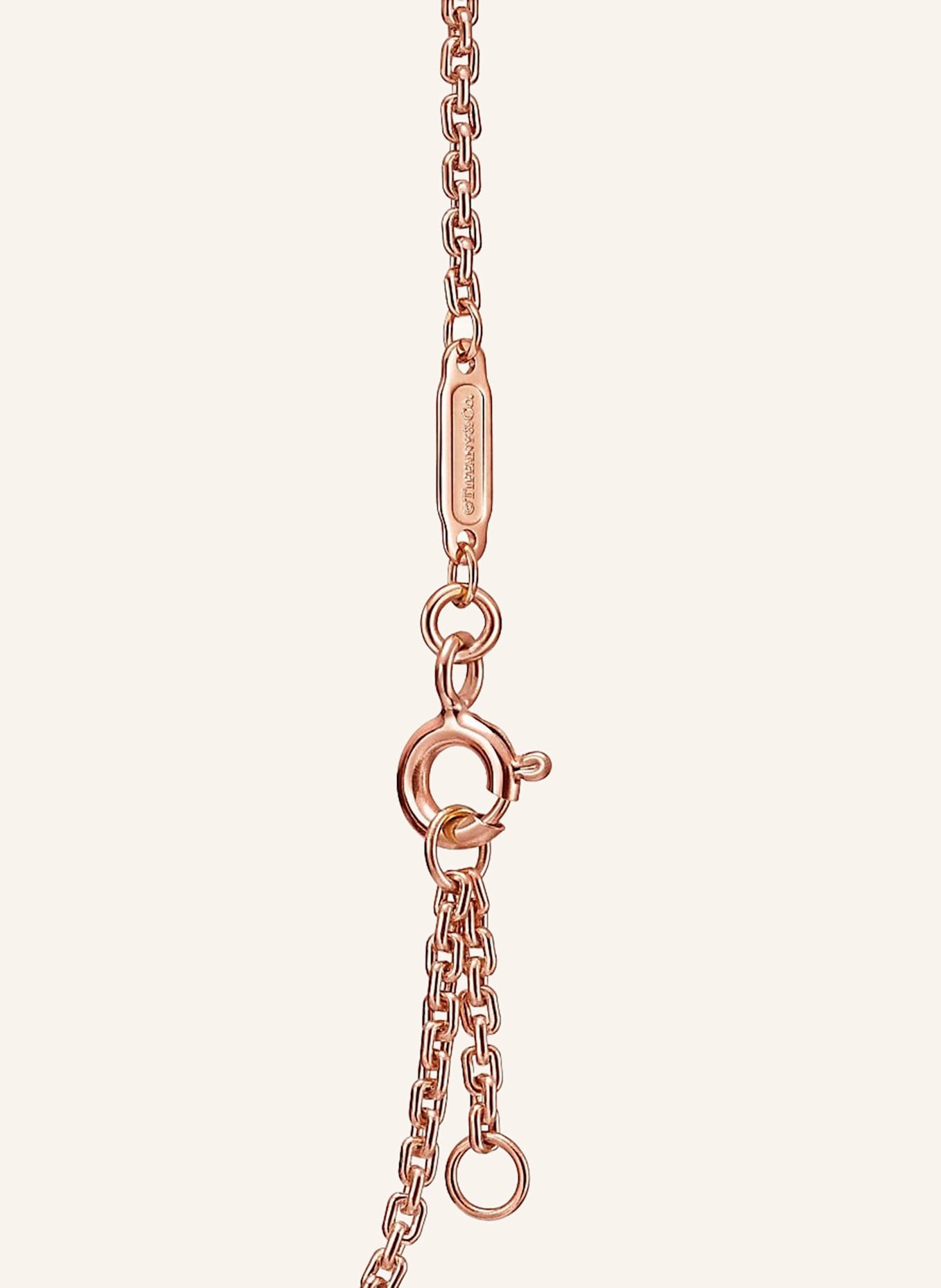 TIFFANY & Co. Bransoletka TIFFANY HARDWEAR z 18-karatowego różowego złota: RÓŻOWOZLOTY