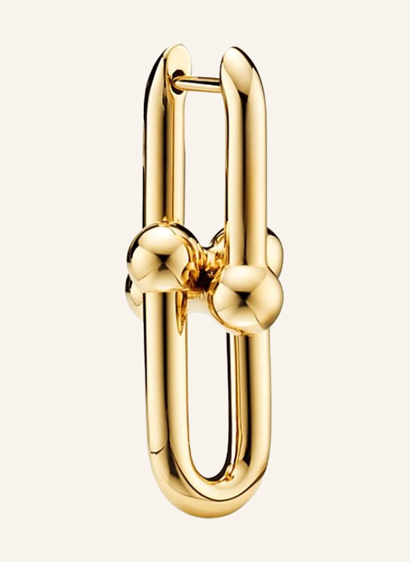 TIFFANY & Co. Kolczyki ogniwowe TIFFANY HARDWEAR z 18-karatowego żółtego złota: ZŁOTY