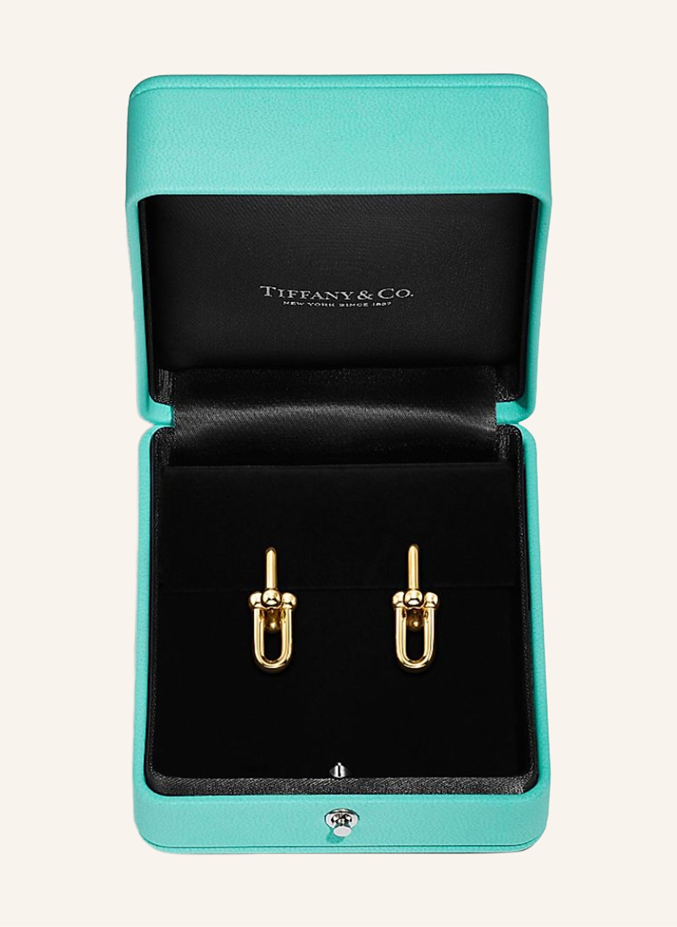 TIFFANY & Co. Kolczyki ogniwowe TIFFANY HARDWEAR z 18-karatowego żółtego złota: ZŁOTY