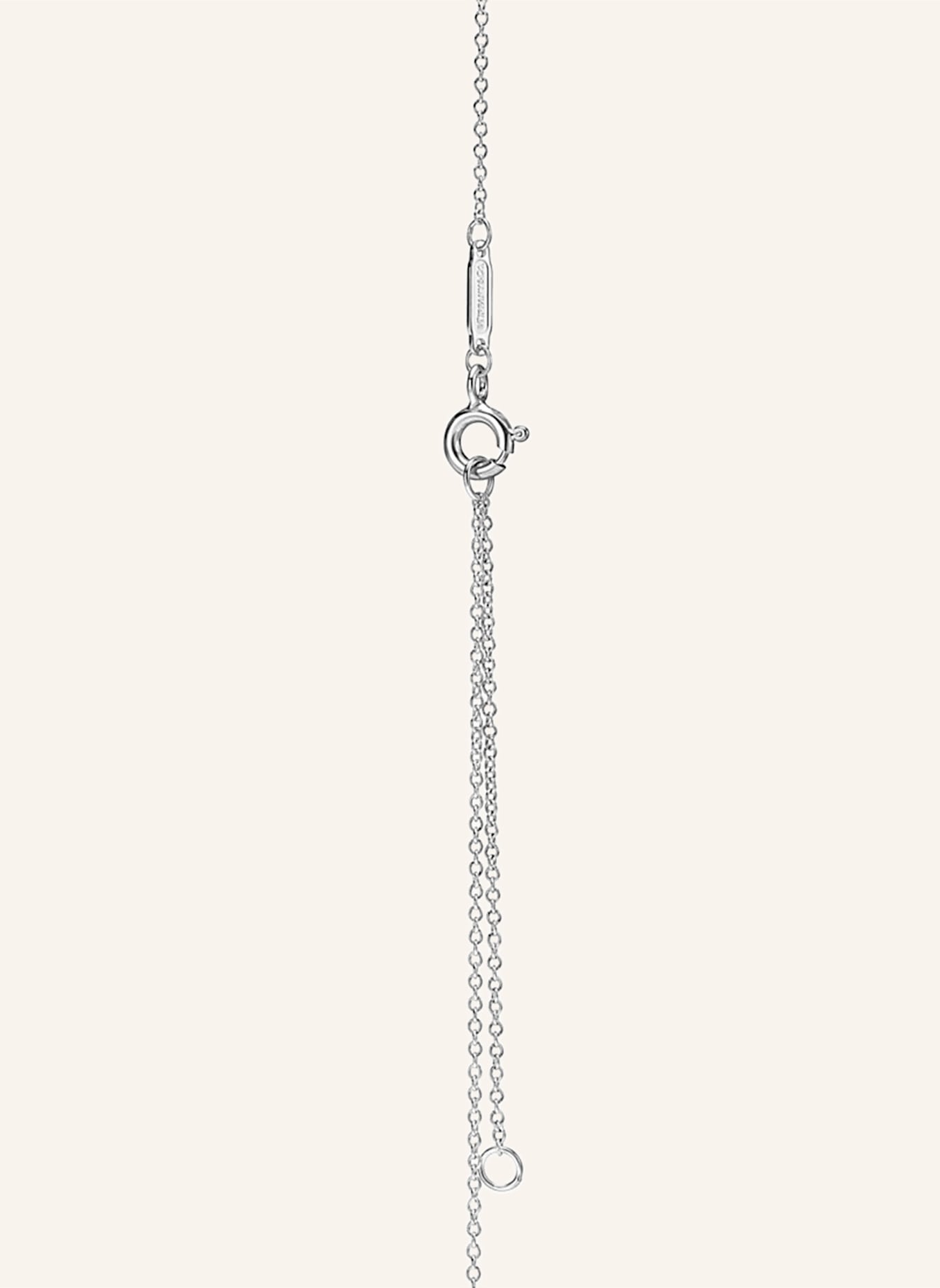 TIFFANY & Co. Halskette RETURN TO TIFFANY™ aus Sterlingsilber, Tiffany Blue® mit Diamanten: SILBER