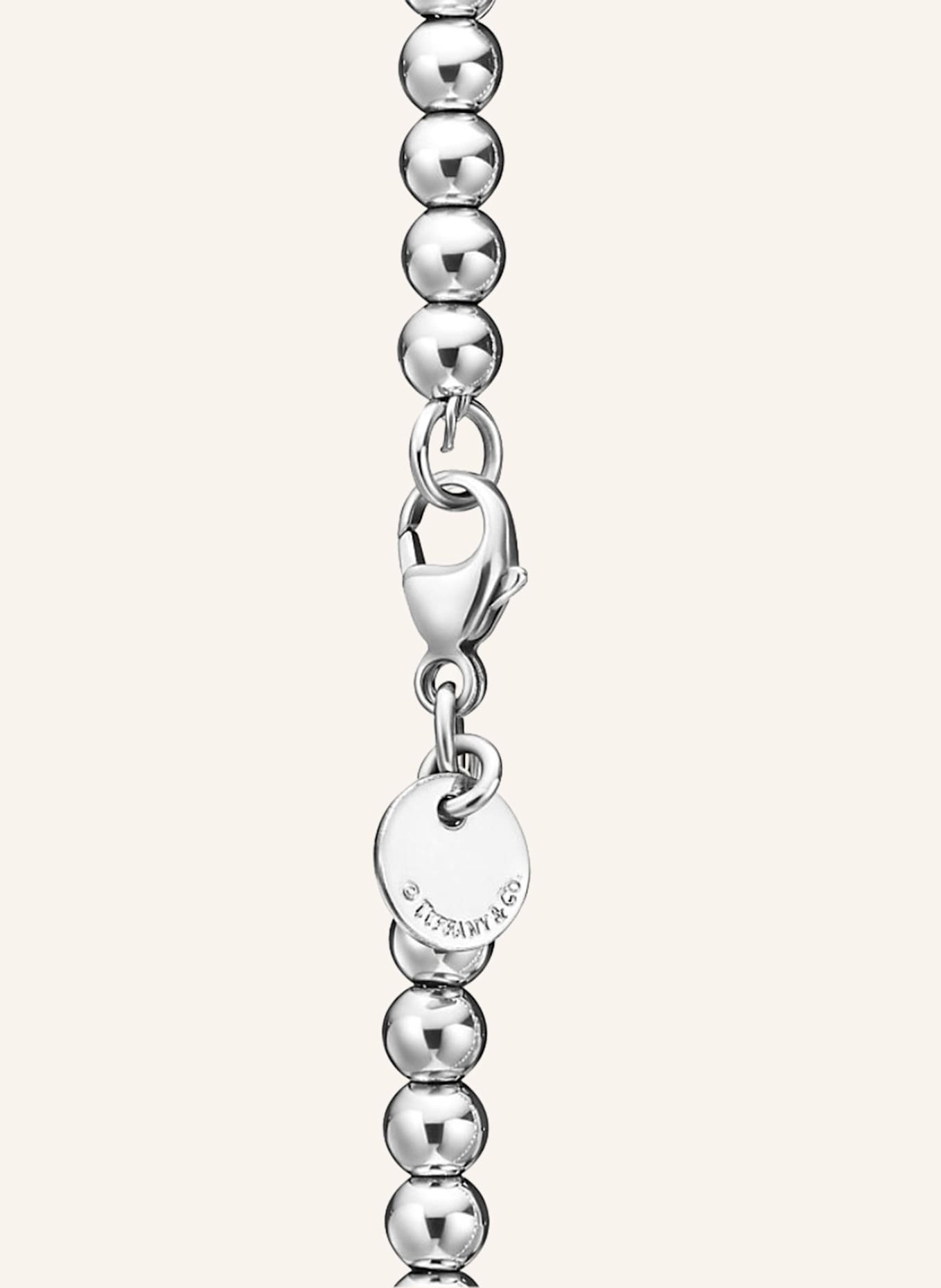 TIFFANY & Co. Armband RETURN TO TIFFANY™ aus Sterlingsilber, Tiffany Blue® mit einem Diamanten: SILBER