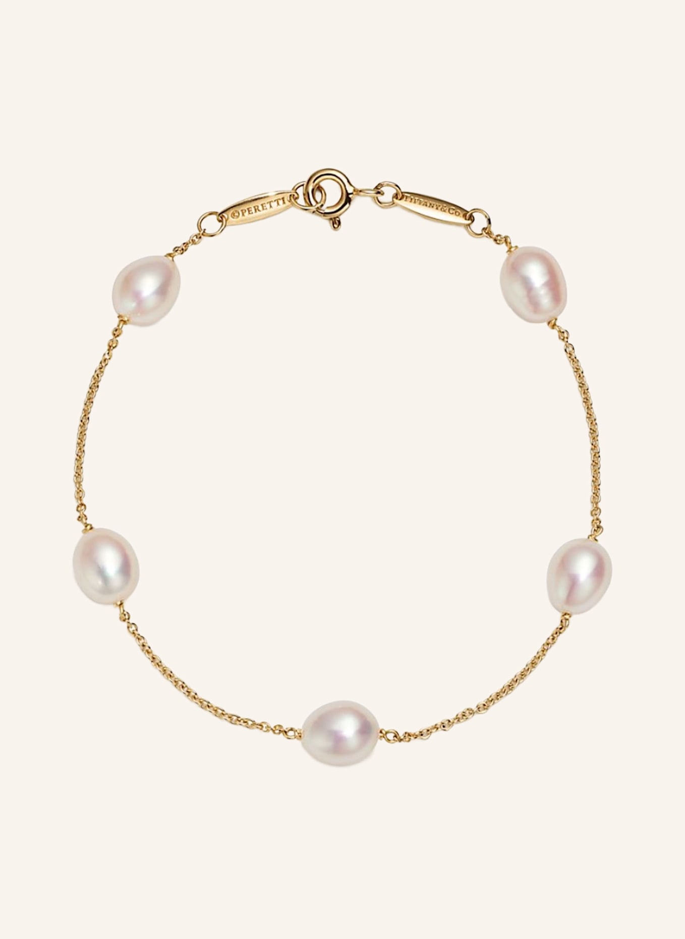 TIFFANY & Co. Bransoletka ELSA PERETTI® z 18-karatowego żółtego złota: ZŁOTY