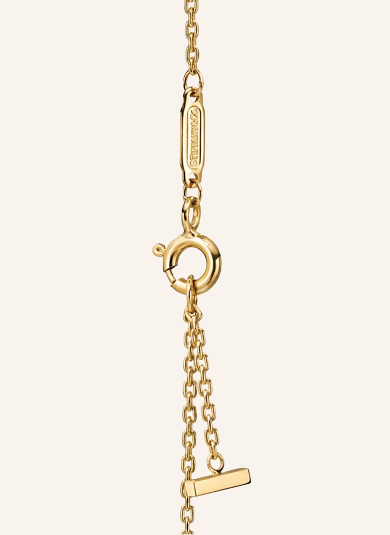TIFFANY & Co. Bransoletka TIFFANY T z 18-karatowego żółtego złota: ZŁOTY