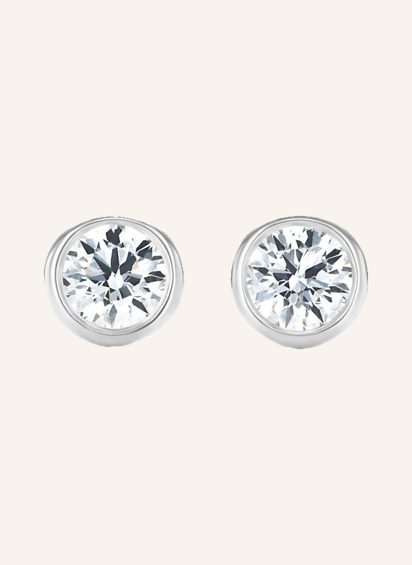 TIFFANY & Co. Ohrringe ELSA PERETTI® DIAMONDS BY THE YARD® aus Platin, Farbe: PLATIN (Bild 1)
