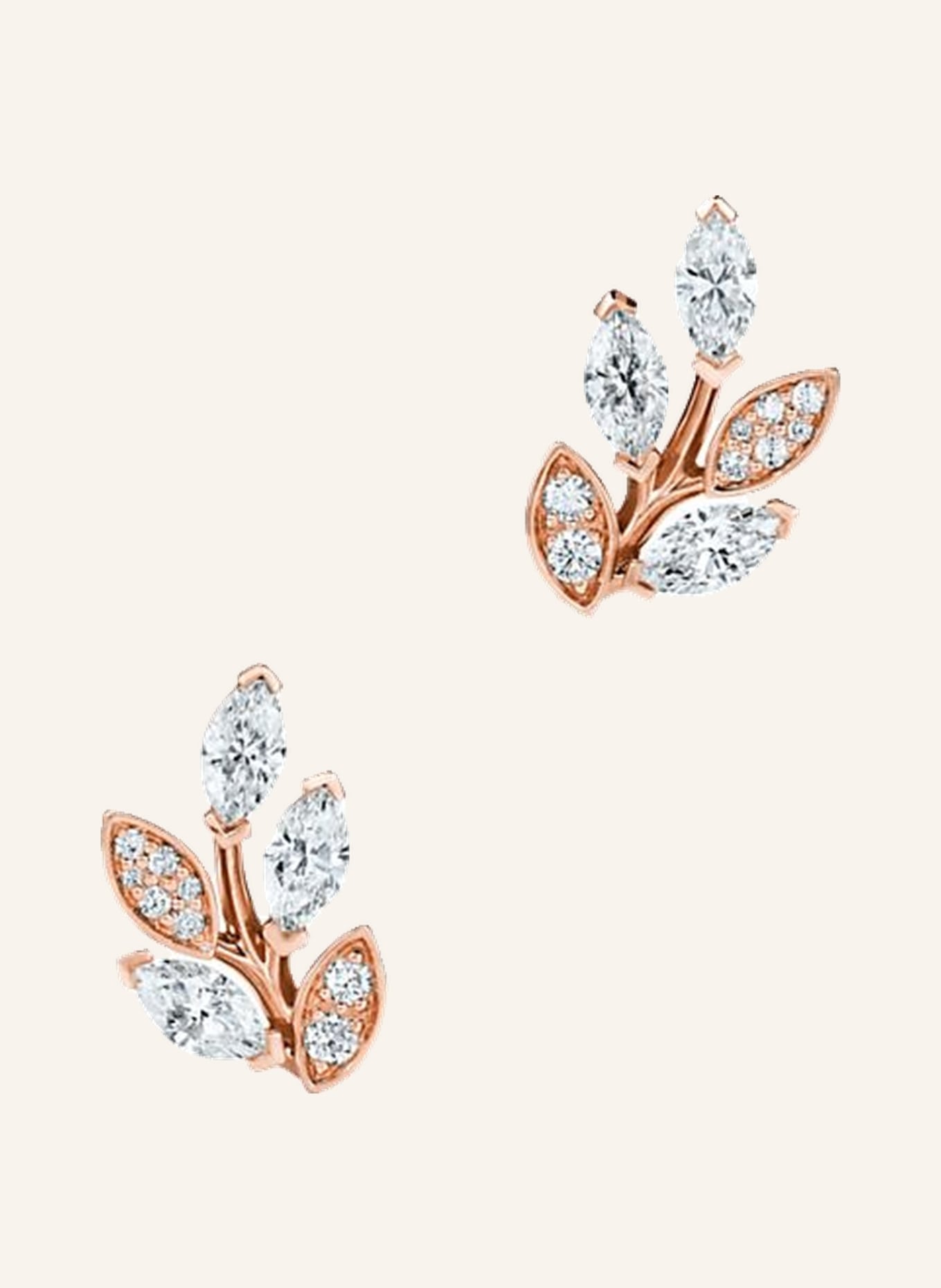 TIFFANY & Co. Tiffany Victoria® OHRRINGE aus 18 Karat Roségold: ROSÉGOLD