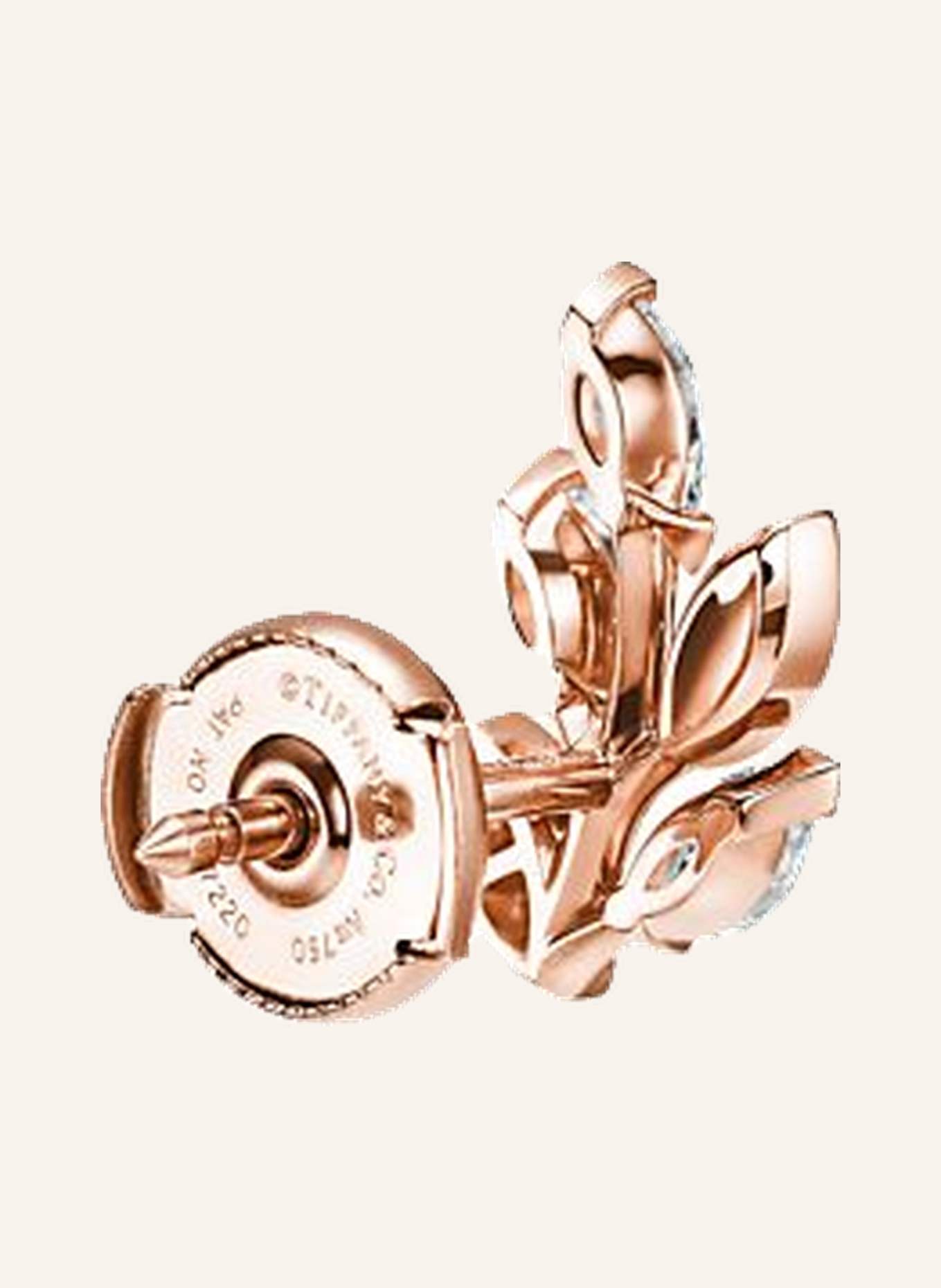 TIFFANY & Co. Tiffany Victoria® OHRRINGE aus 18 Karat Roségold: ROSÉGOLD