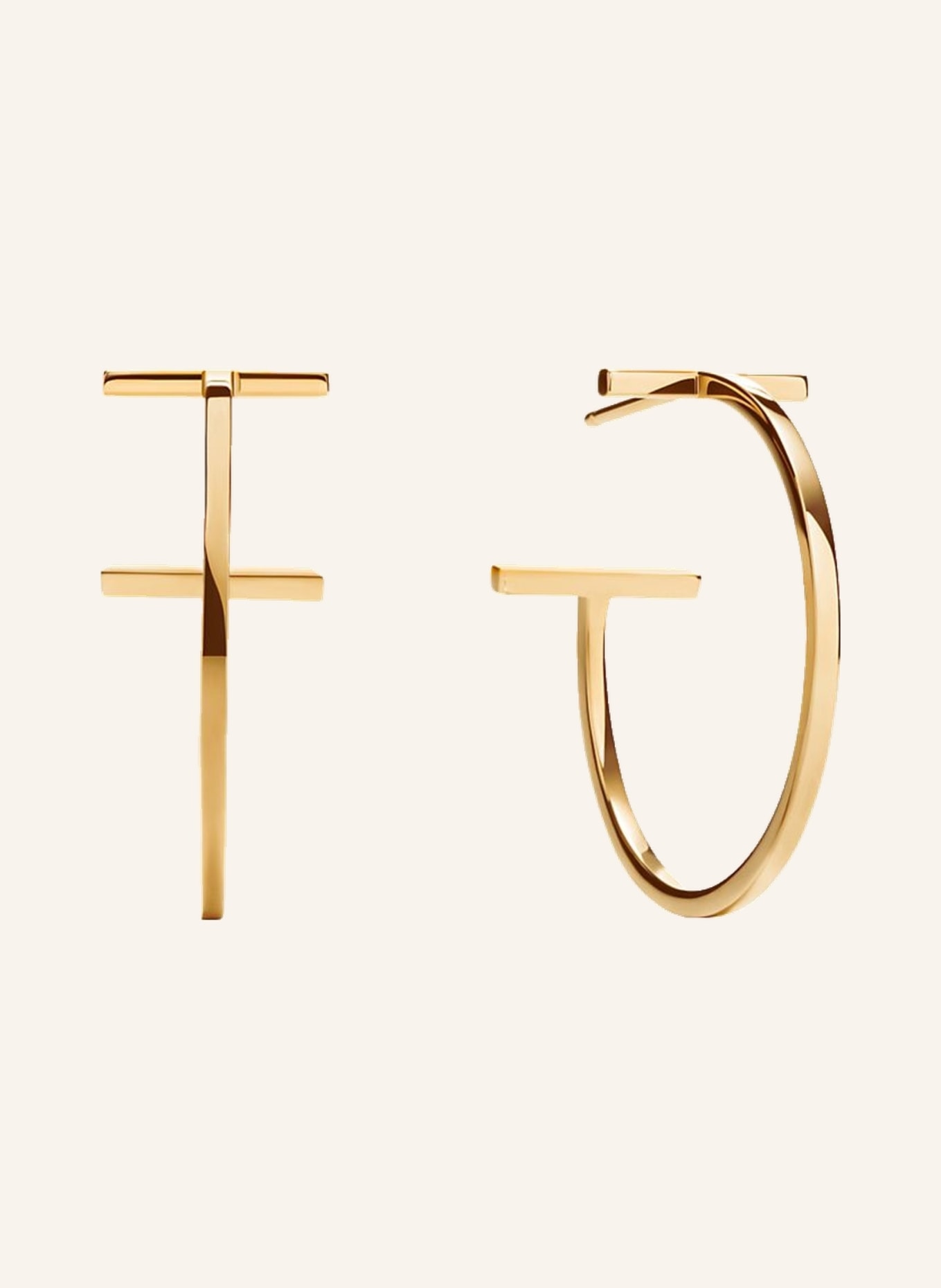 TIFFANY & Co. Kreolki TIFFANY T z 18-karatowego złota, Kolor: ZŁOTY (Obrazek 1)