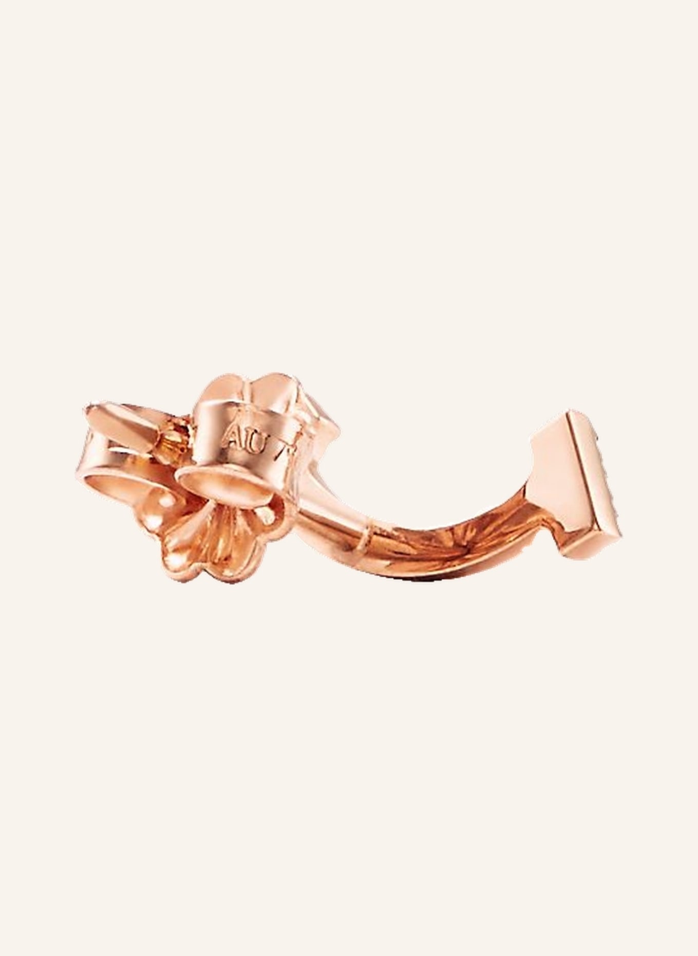 TIFFANY & Co. Tiffany T Smile OHRRINGE aus 18 Karat Roségold mit Diamanten: ROSÉGOLD
