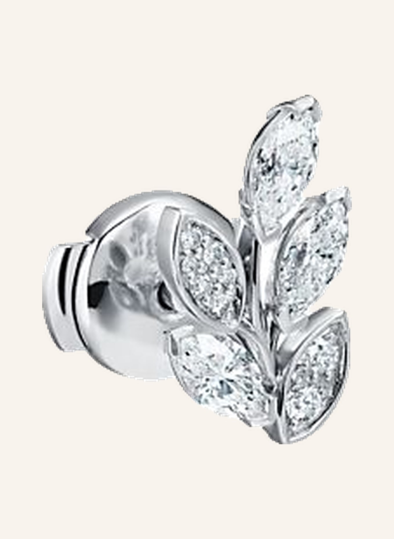 TIFFANY & Co. Ohrringe TIFFANY VICTORIA® aus Platin mit Diamanten, Farbe: PLATIN (Bild 2)