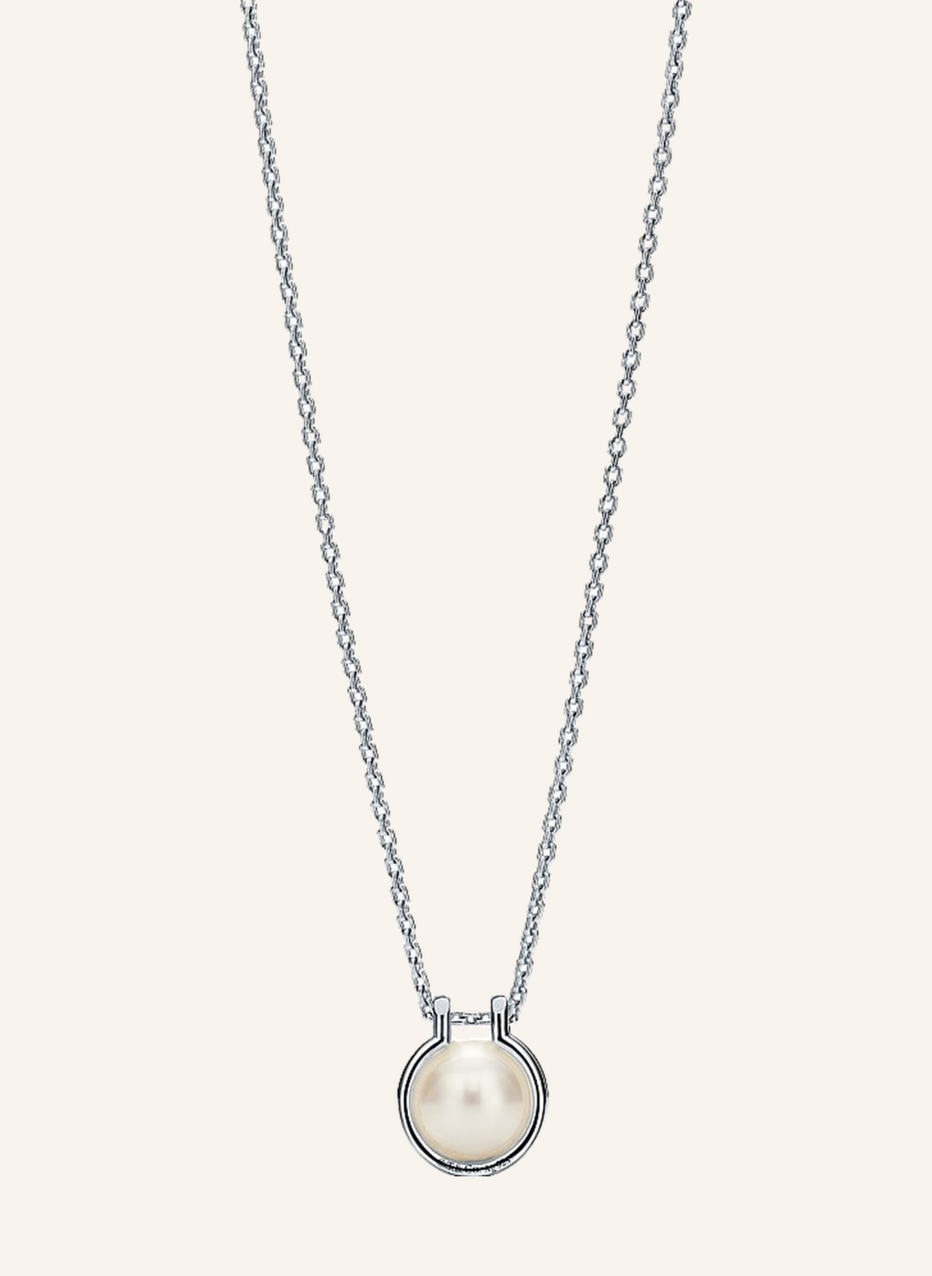 TIFFANY & Co. Naszyjnik TIFFANY HARDWEAR ze srebra sterling z perłą słodkowodną, Kolor: SREBRNY (Obrazek 2)