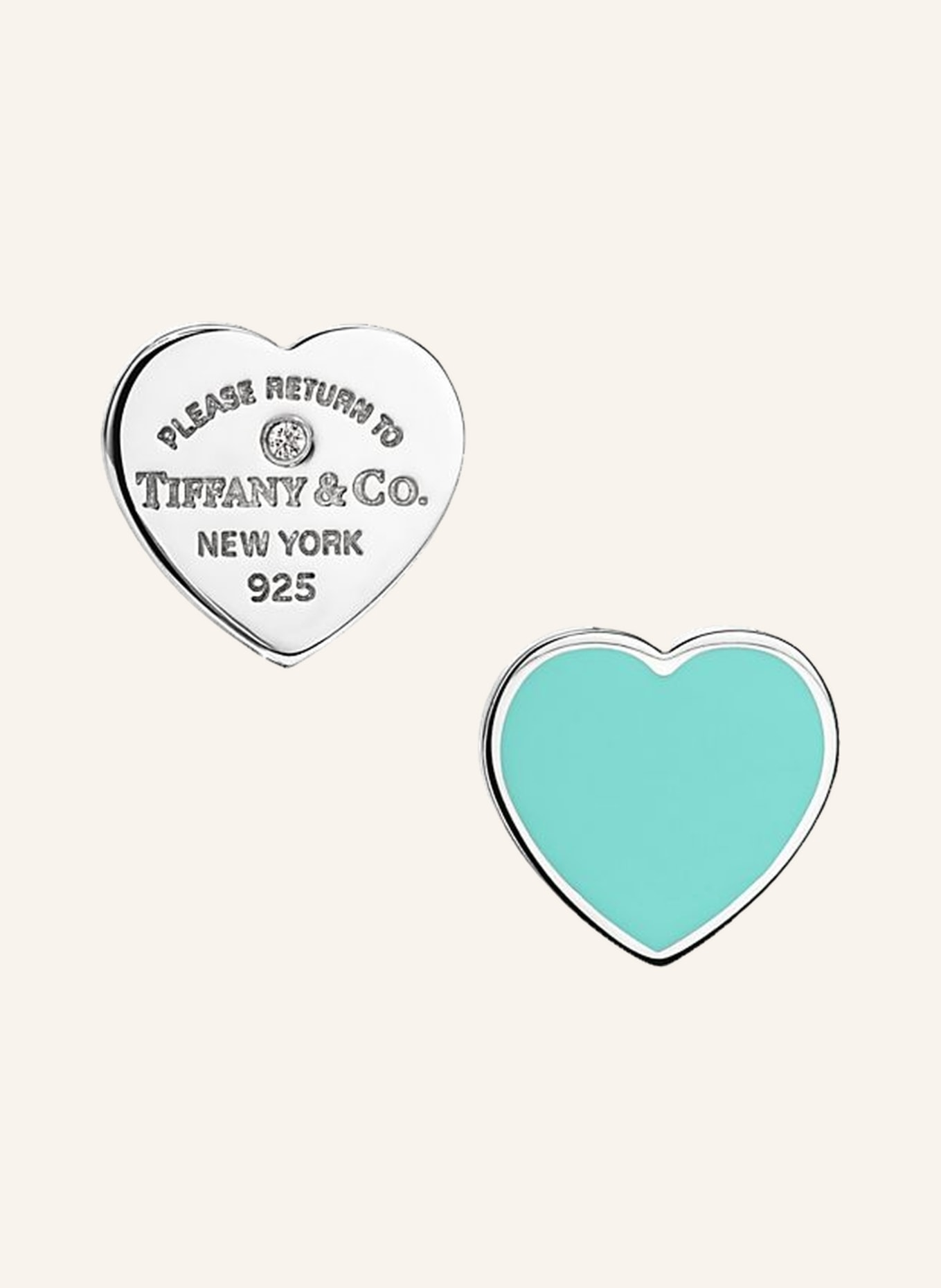 TIFFANY & Co. Ohrringe RETURN TO TIFFANY™ aus Sterlingsilber, Farbe: SILBER (Bild 1)