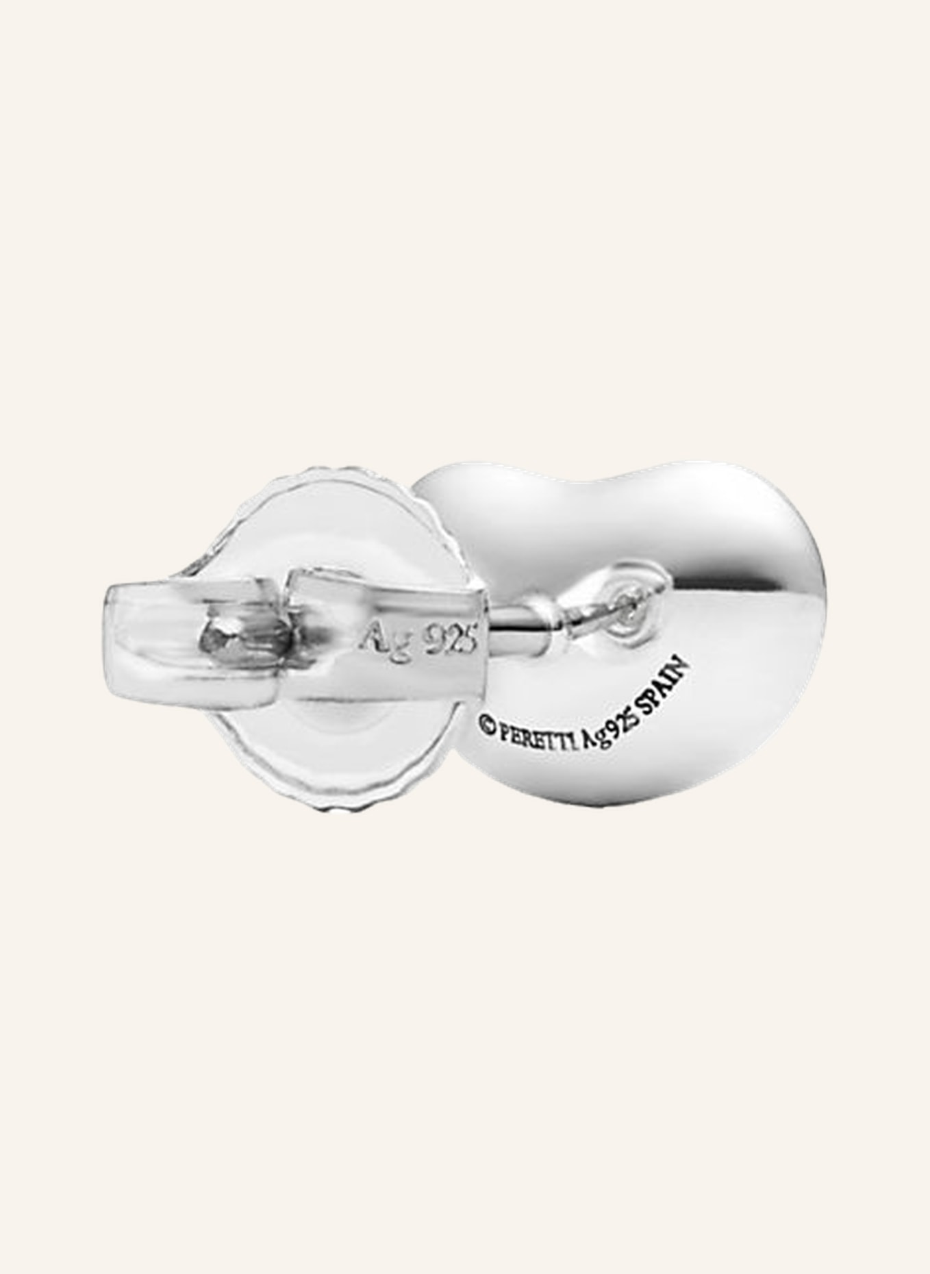 TIFFANY & Co. Bean Design Ohrringe ELSA PERETTI® aus Sterlingsilber, Farbe: SILBER (Bild 3)