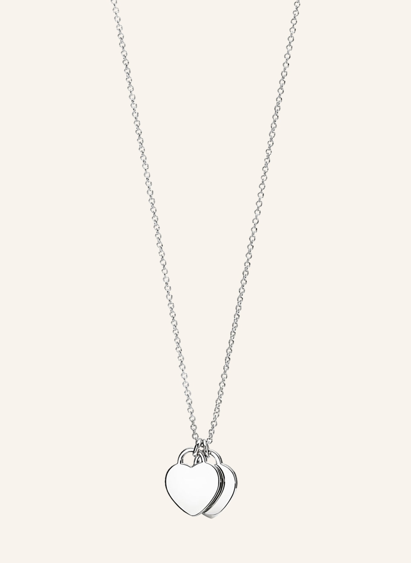TIFFANY & Co. Naszyjnik z zawieszką w kształcie serca RETURN TO TIFFANY™ ze srebra sterling, z diamentem, Kolor: SREBRNY (Obrazek 2)
