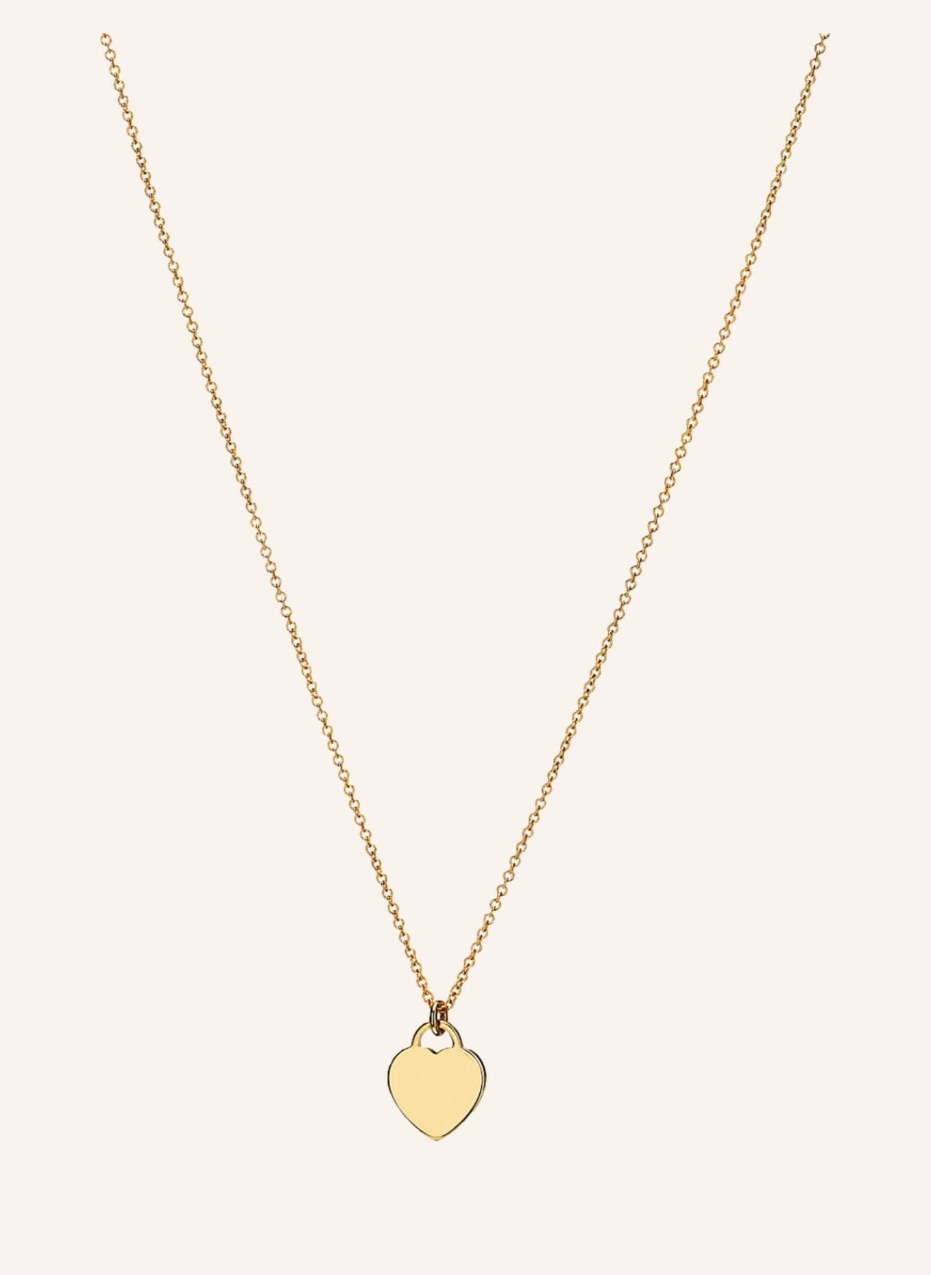 TIFFANY & Co. Naszyjnik z zawieszką w kształcie serca RETURN TO TIFFANY™ z 18-karatowego żółtego złota, Kolor: ZŁOTY (Obrazek 3)