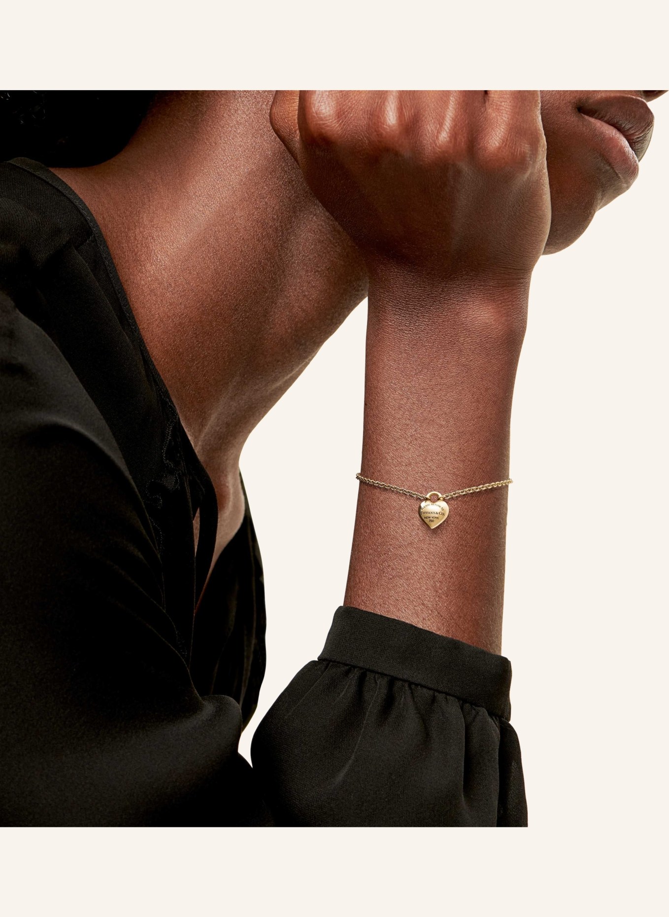 TIFFANY & Co. Full Heart Armband RETURN TO TIFFANY™ aus 18 Karat Gelbgold, Farbe: GOLD (Bild 6)