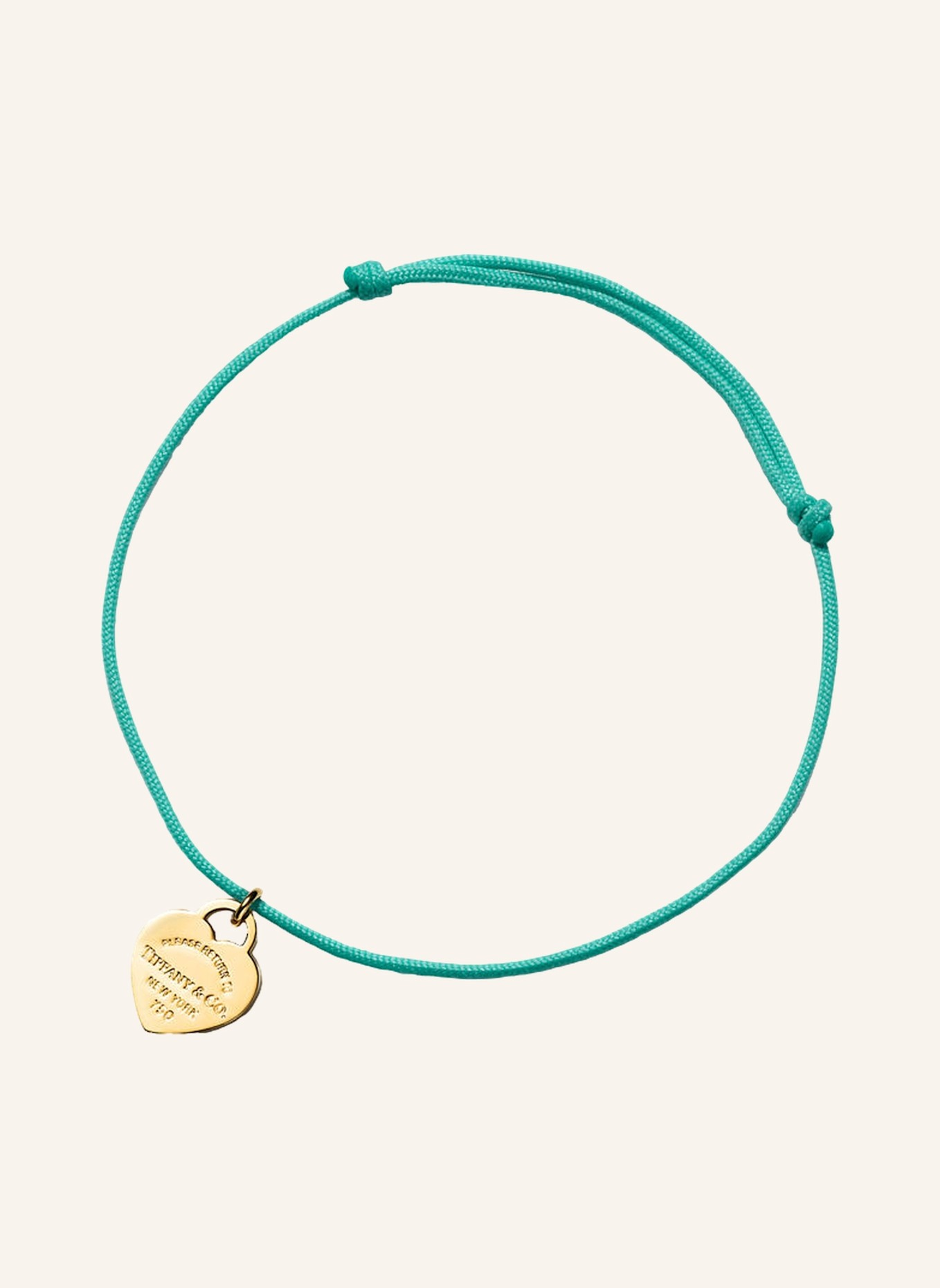 TIFFANY & Co. Armband RETURN TO TIFFANY: GOLD/ BLAU