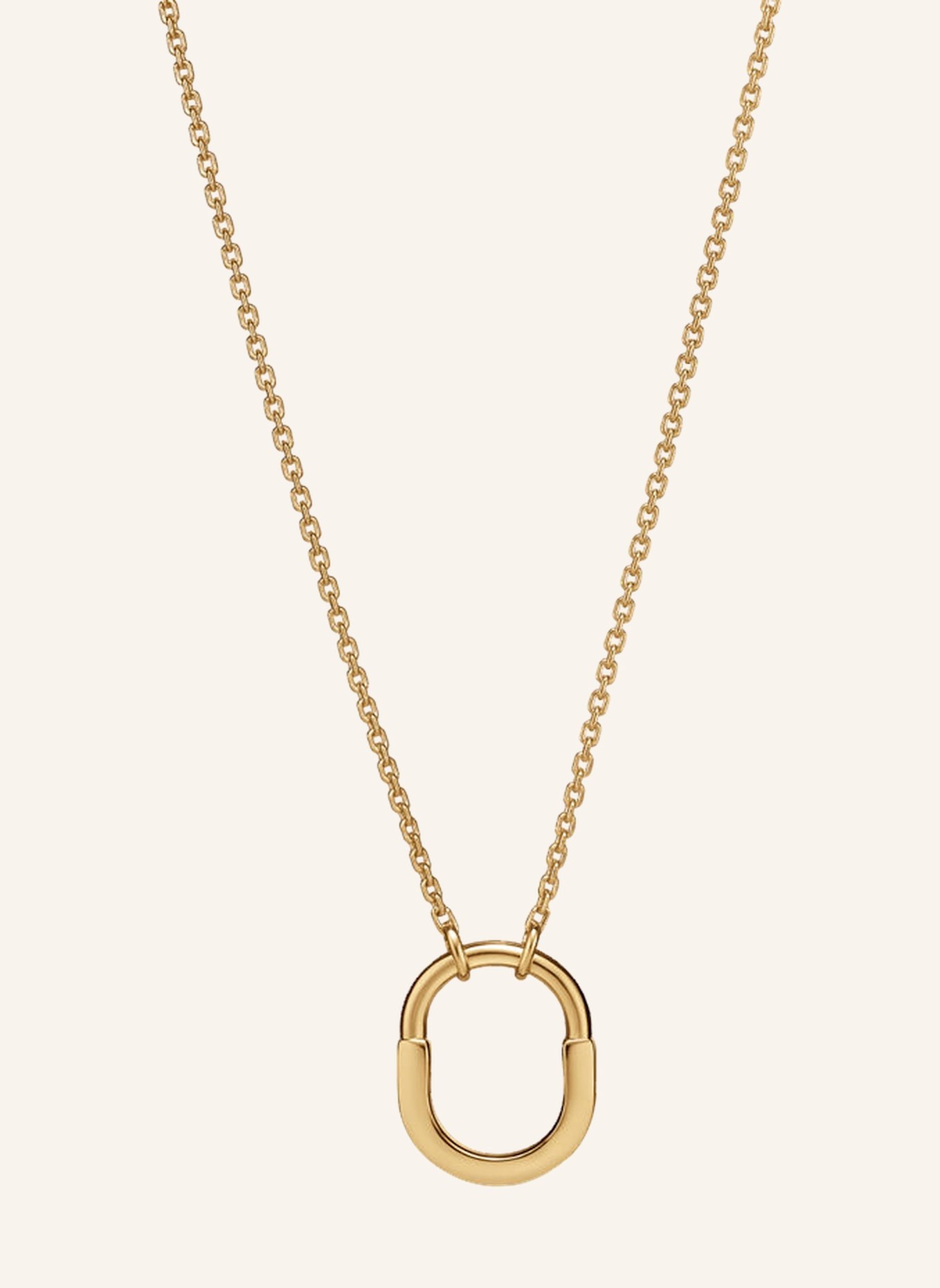TIFFANY & Co. Naszyjnik TIFFANY LOCK z 18-karatowego żółtego złota: ZŁOTY