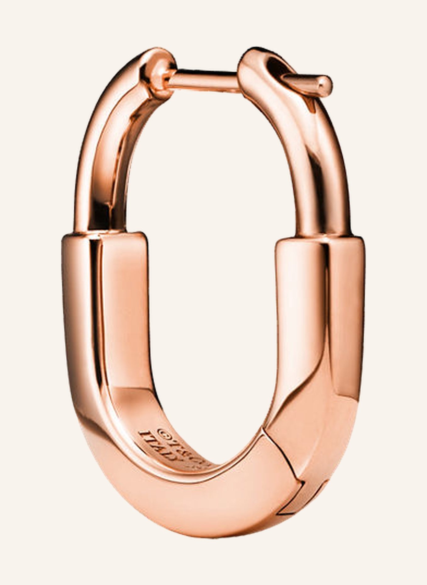 TIFFANY & Co. Ohrringe TIFFANY LOCK aus 18 Karat Roségold, Farbe: ROSÉGOLD (Bild 2)