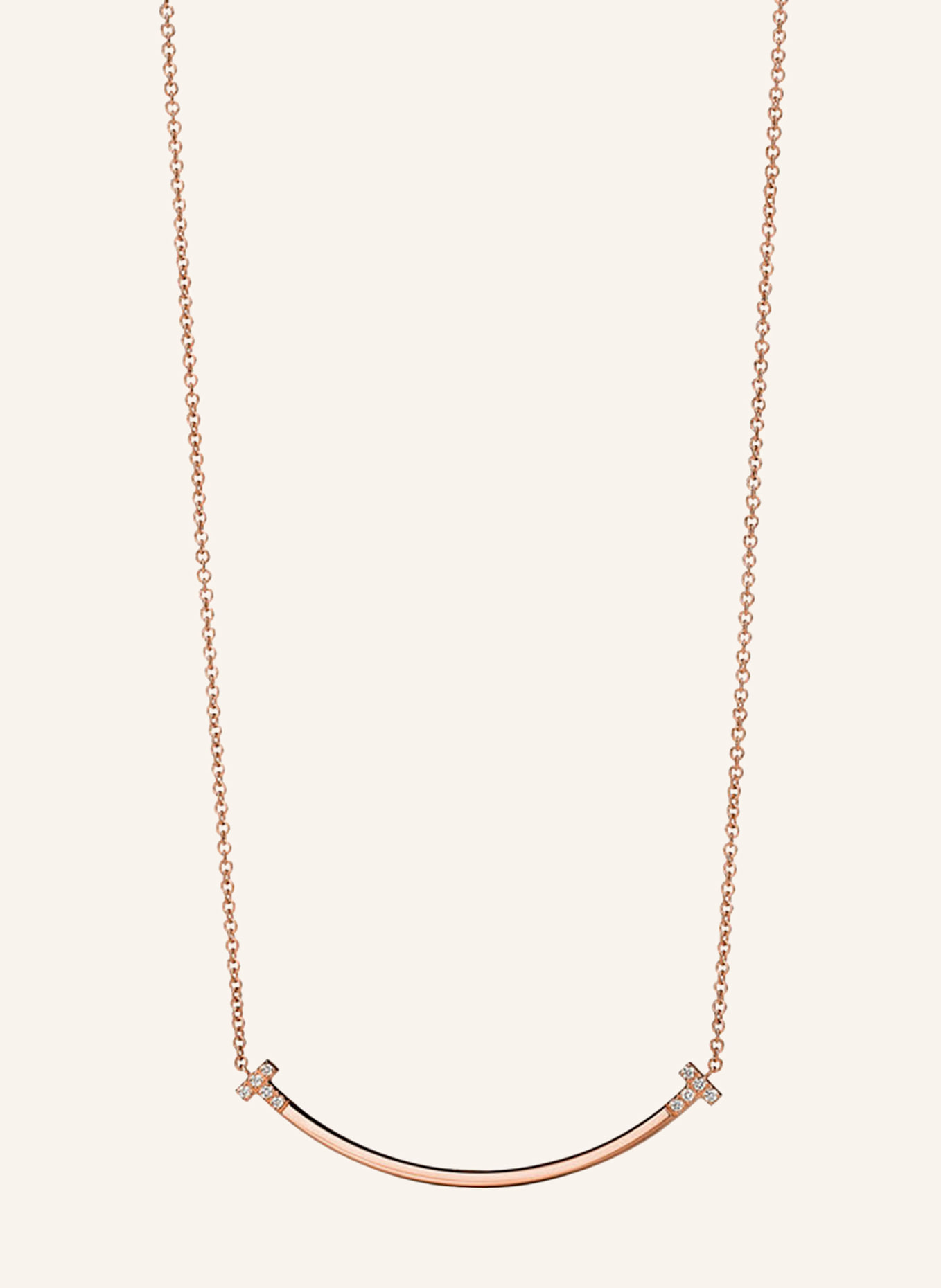 TIFFANY & Co. Halskette TIFFANY T: ROSÉGOLD