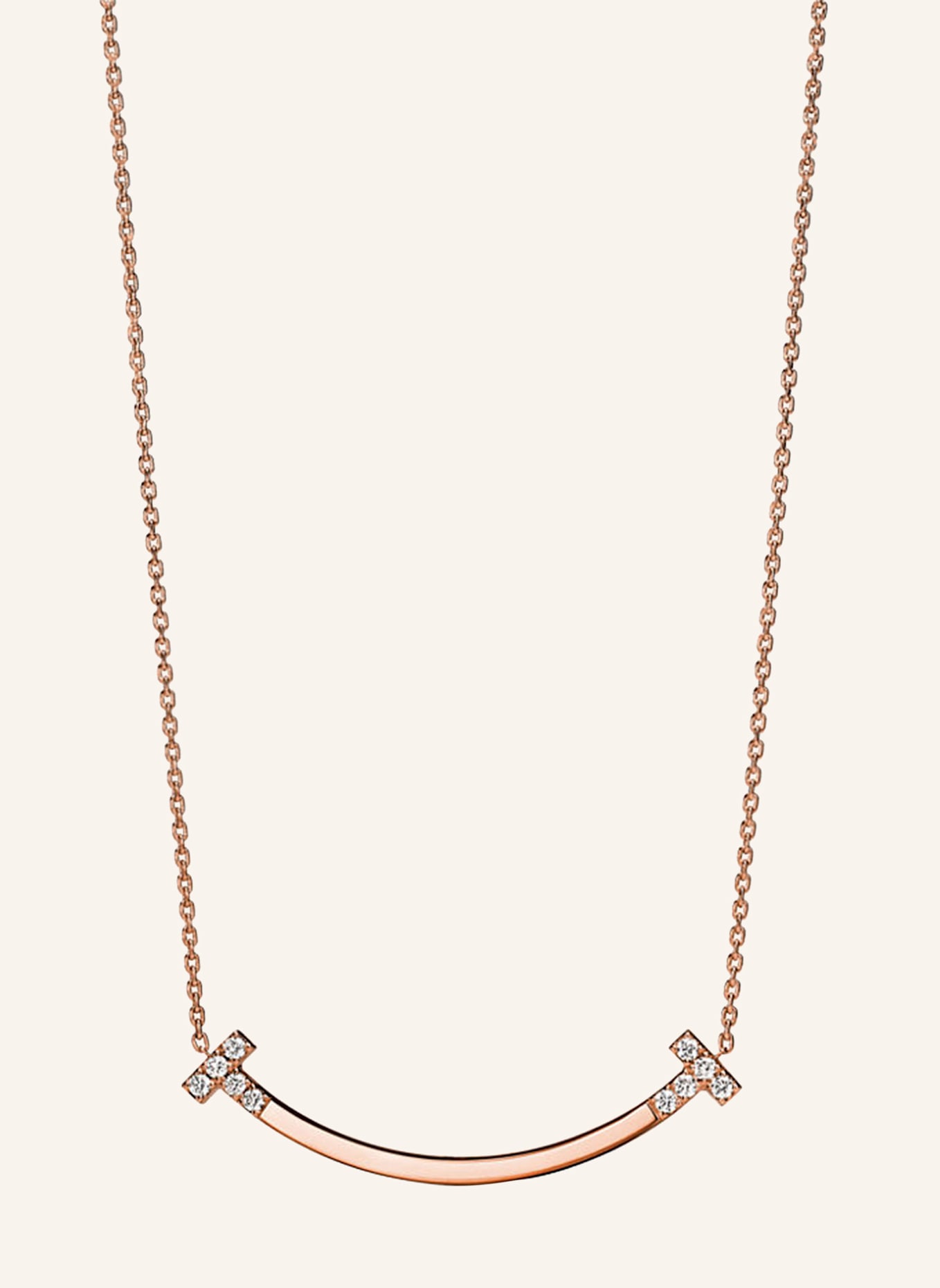 TIFFANY & Co. Halskette TIFFANY T: ROSÉGOLD