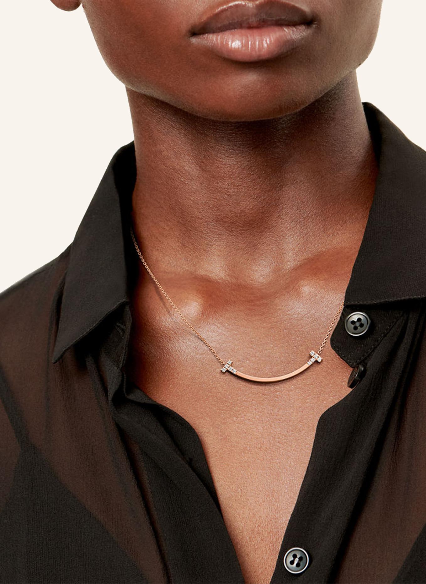 TIFFANY & Co. Halskette TIFFANY T: ROSÉGOLD
