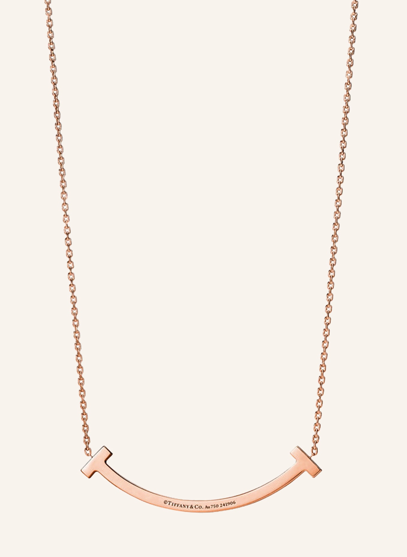 TIFFANY & Co. Halskette TIFFANY T: ROSÉGOLD