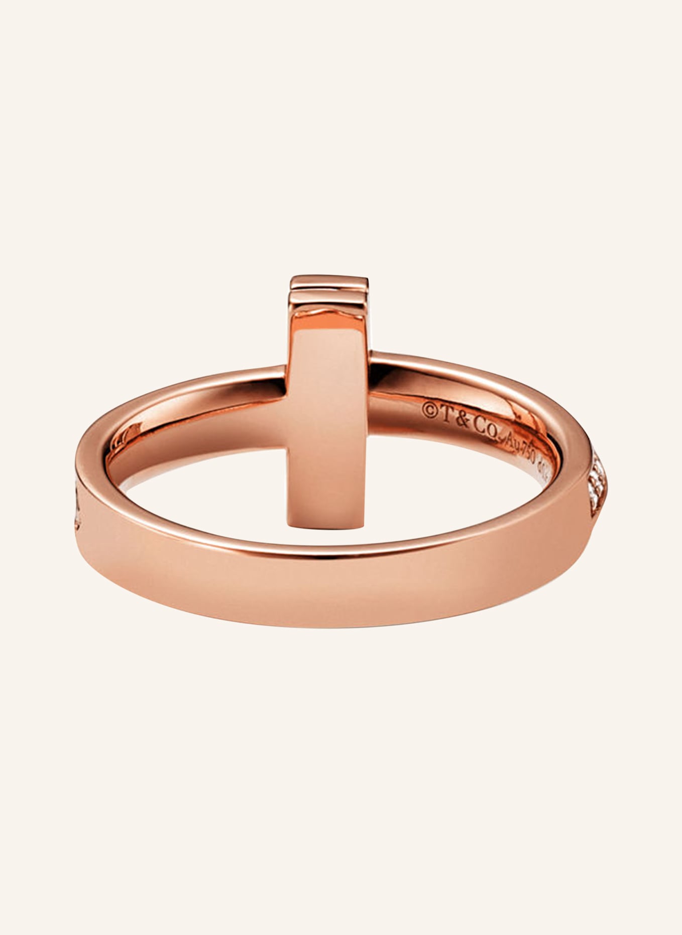 TIFFANY & Co. Ring TIFFANY T: ROSÉGOLD