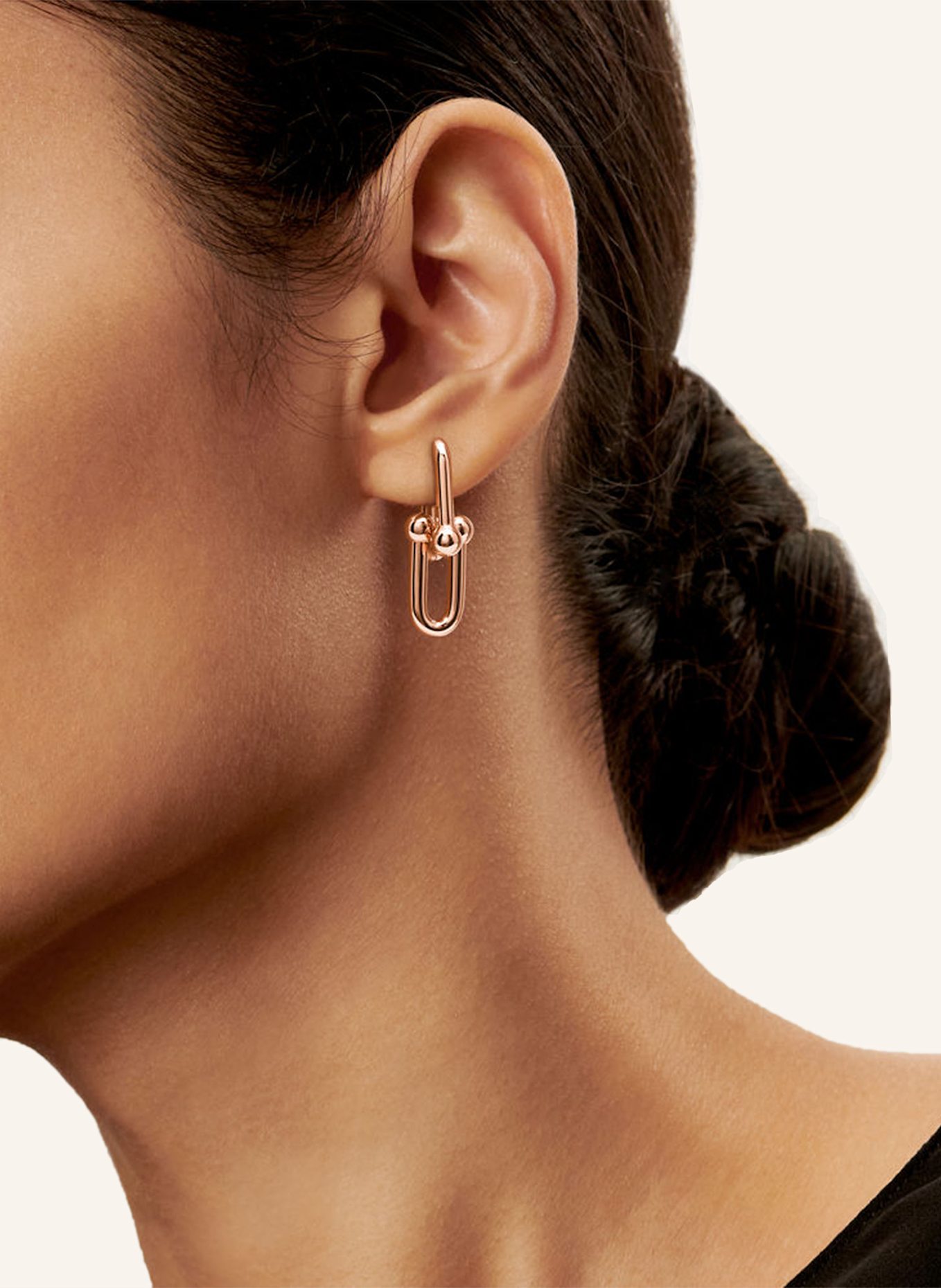 TIFFANY & Co. Ohrringe TIFFANY HARDWEAR: ROSÉGOLD