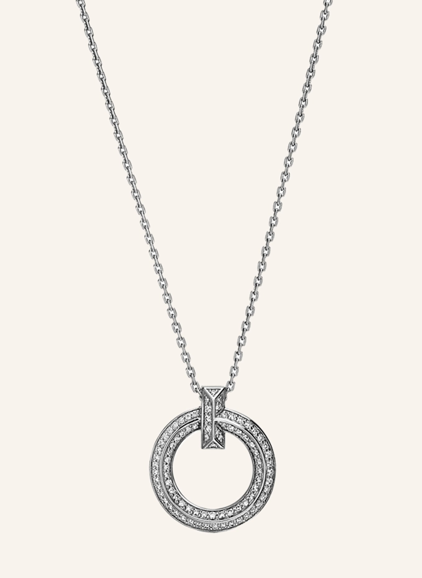 TIFFANY & Co. Naszyjnik TIFFANY T: BIAŁOZŁOTY