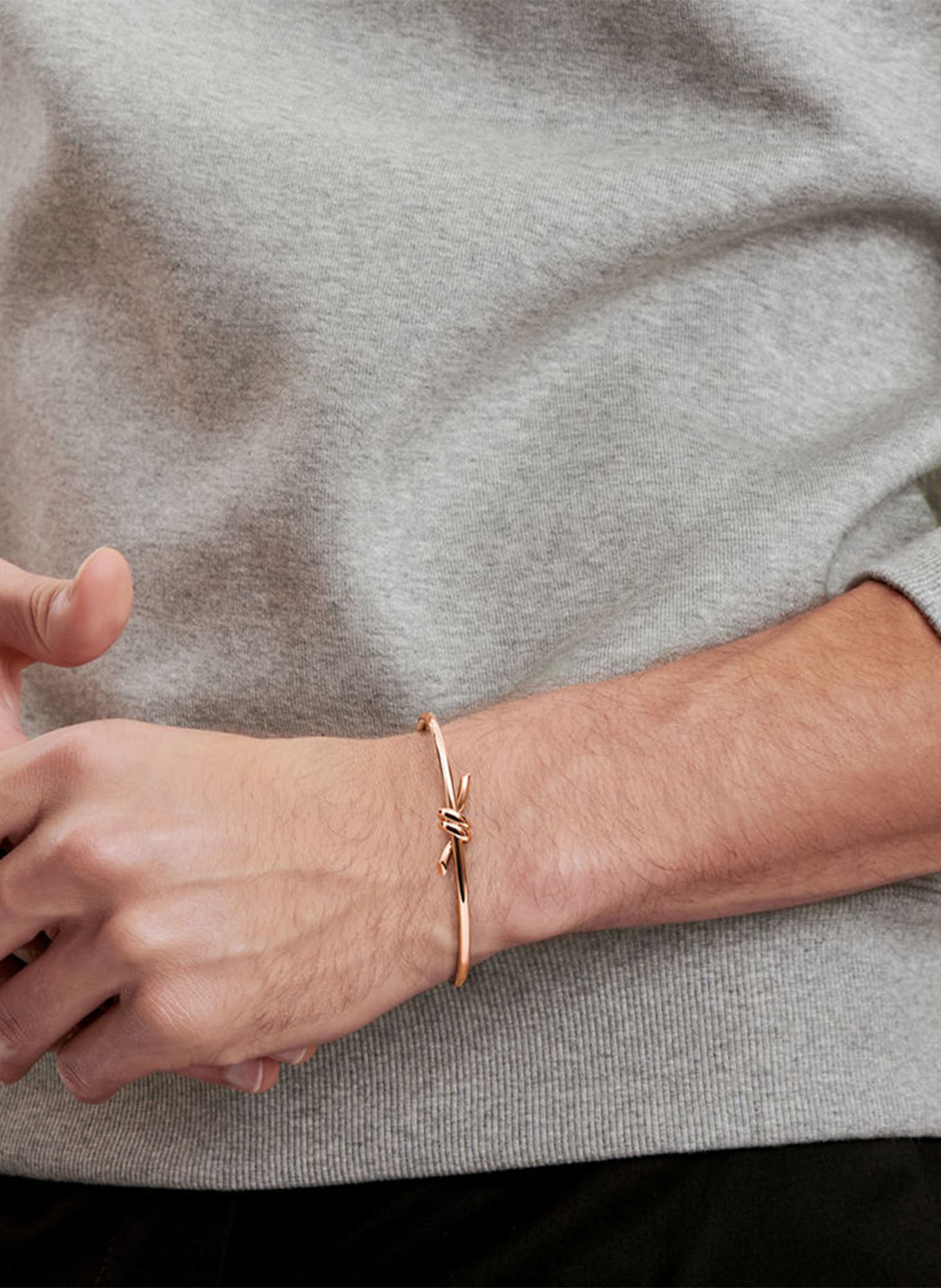 TIFFANY & Co. Armreif TIFFANY KNOT: ROSÉGOLD