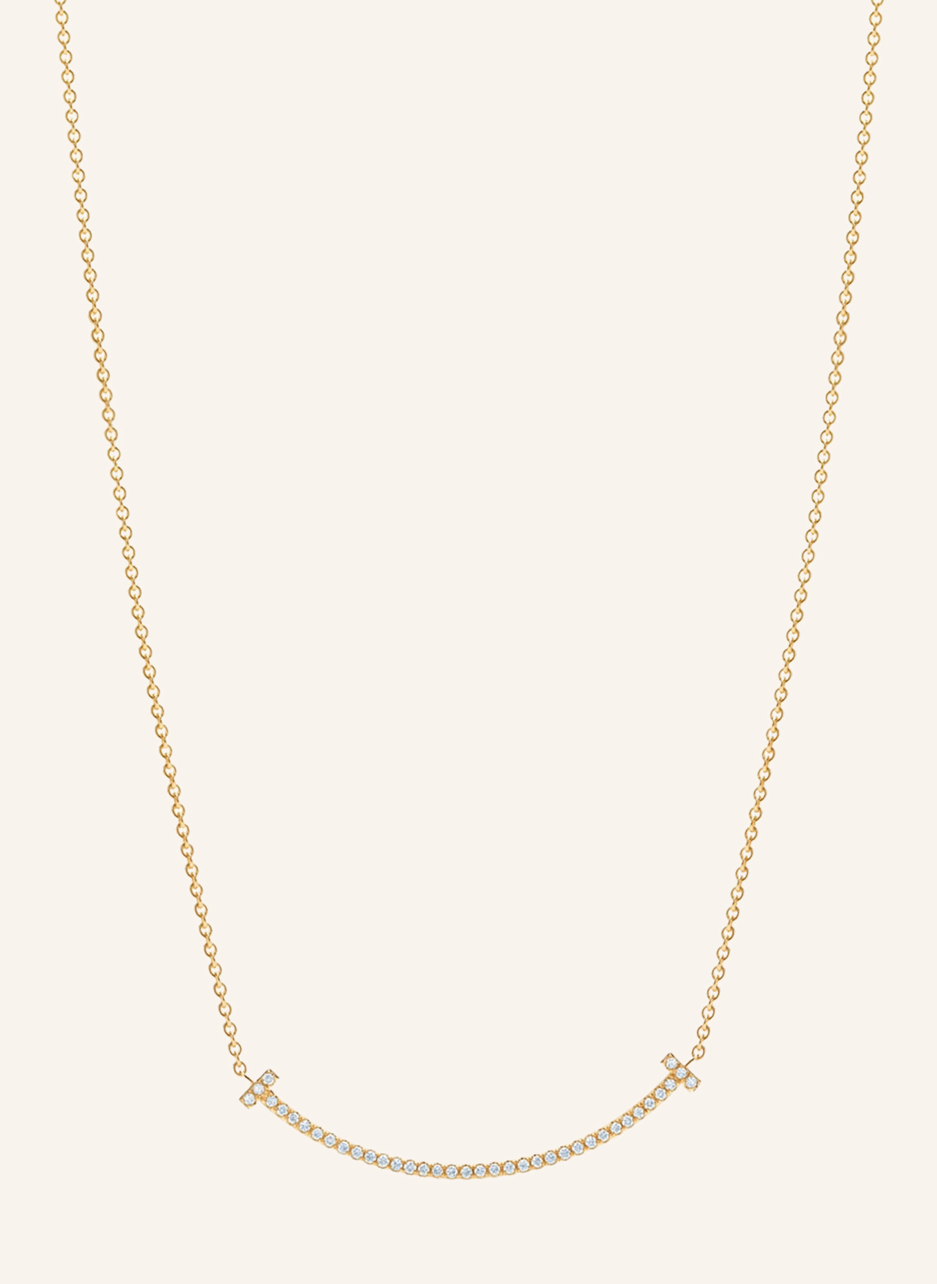 TIFFANY & Co. Halskette TIFFANY T SMILE: GOLD
