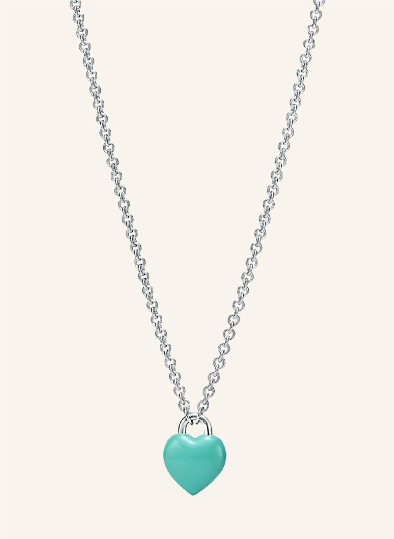 TIFFANY & Co. Halskette RETURN TO TIFFANY FULL HEART: SILBER