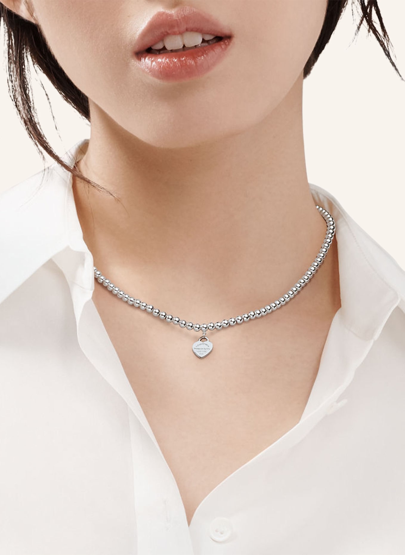 TIFFANY & Co. Naszyjnik RETURN TO TIFFANY®: SREBRNY