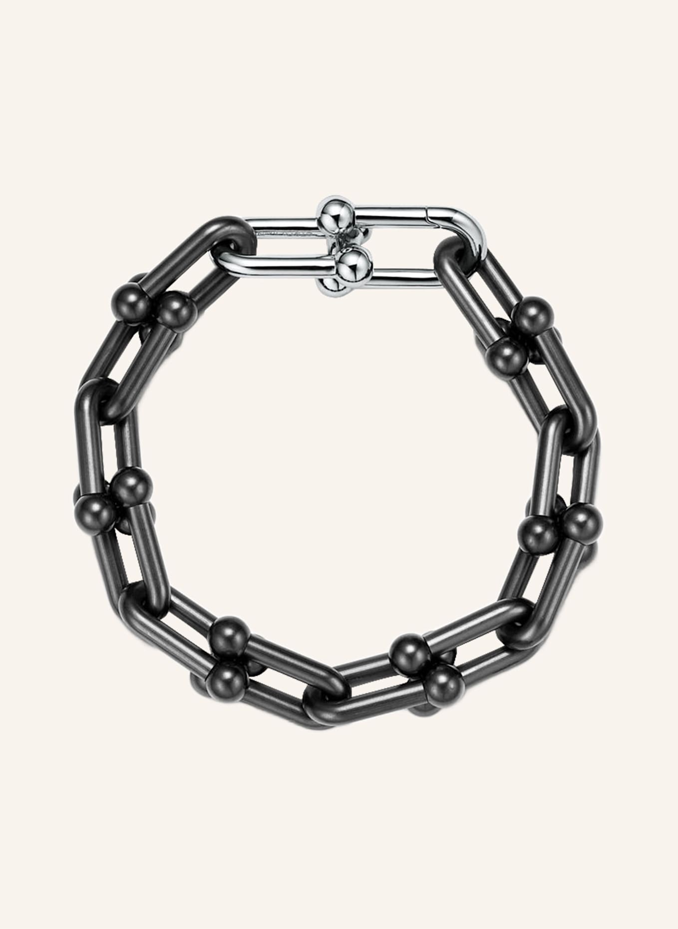 TIFFANY & Co. Bransoletka RETURN TO TIFFANY®: SREBRNY/ CZARNY