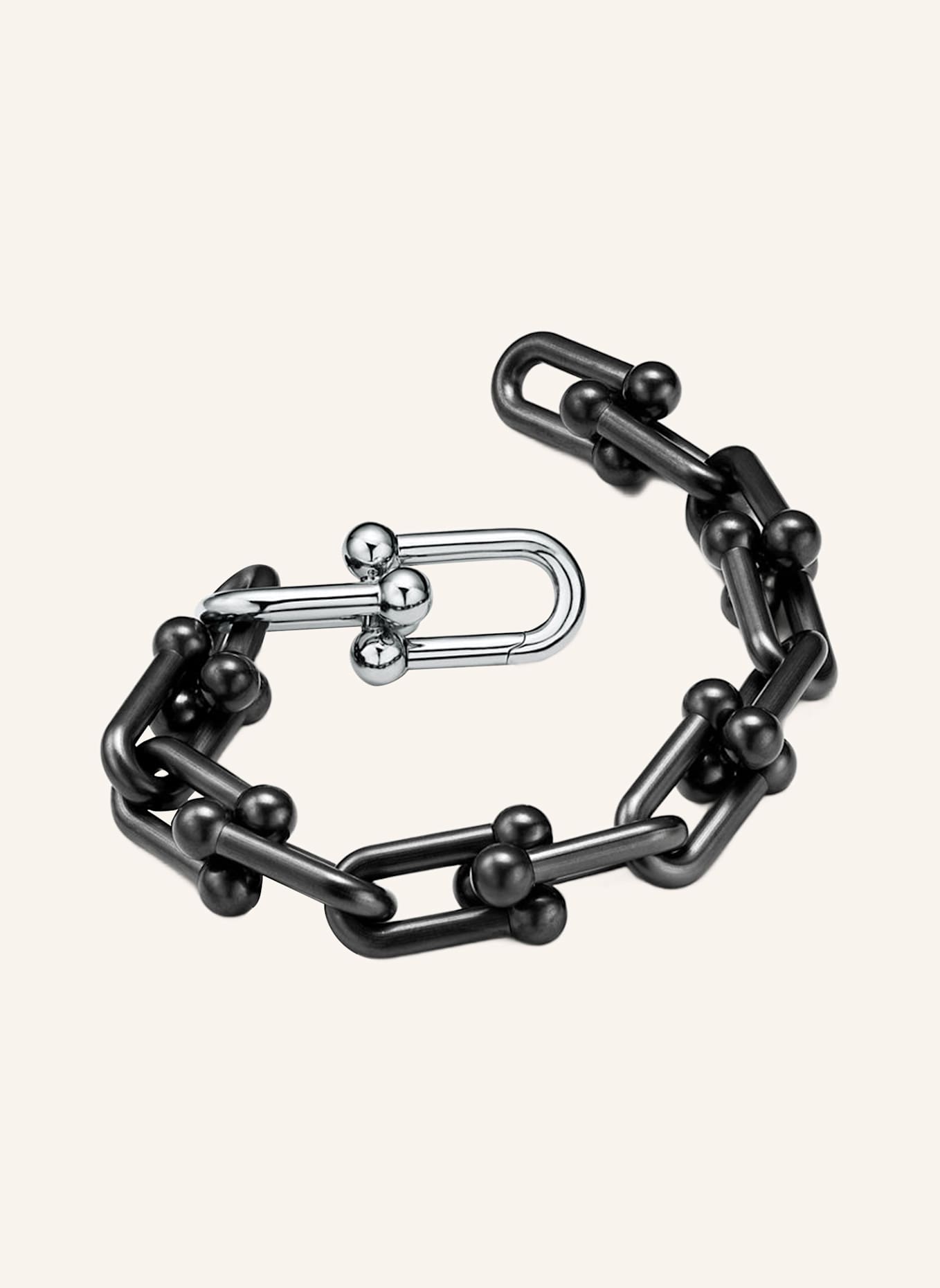 TIFFANY & Co. Bransoletka RETURN TO TIFFANY®: SREBRNY/ CZARNY