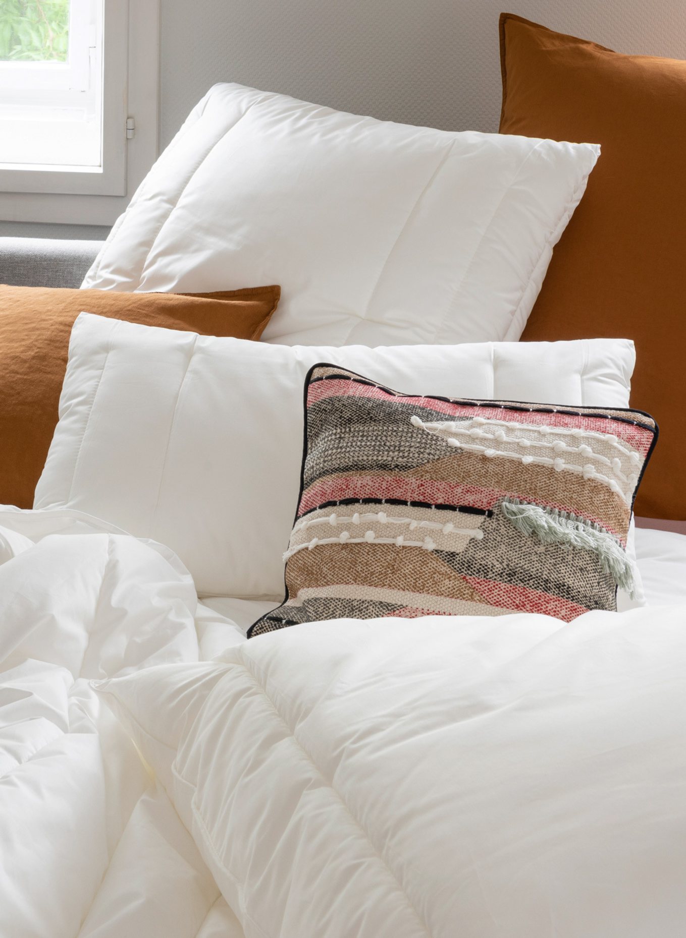 CENTA-STAR Waschmich Kopfkissen VITAL PLUS: WEISS