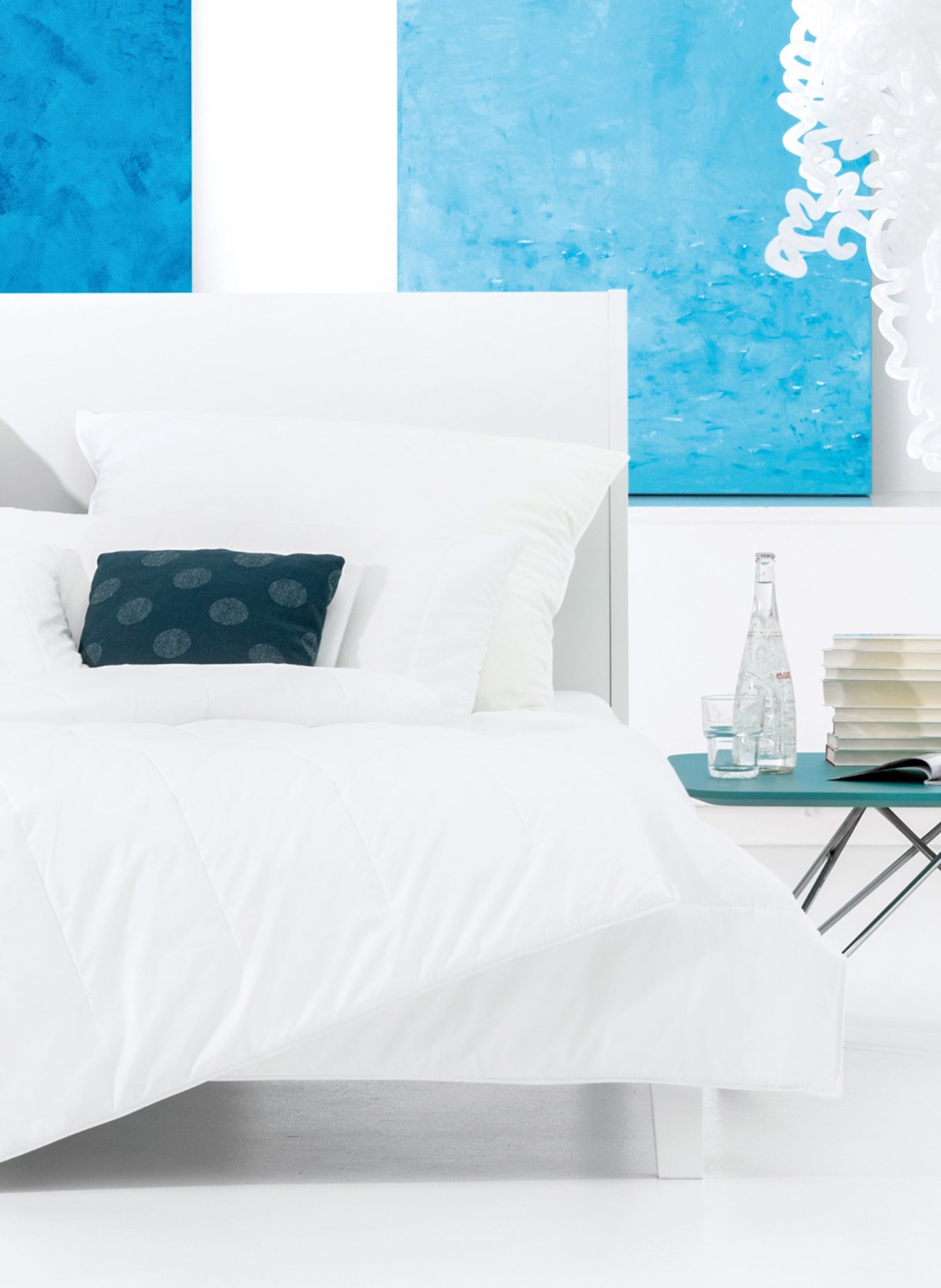 CENTA-STAR Unterbett ALLERGO PROTECT: WEISS