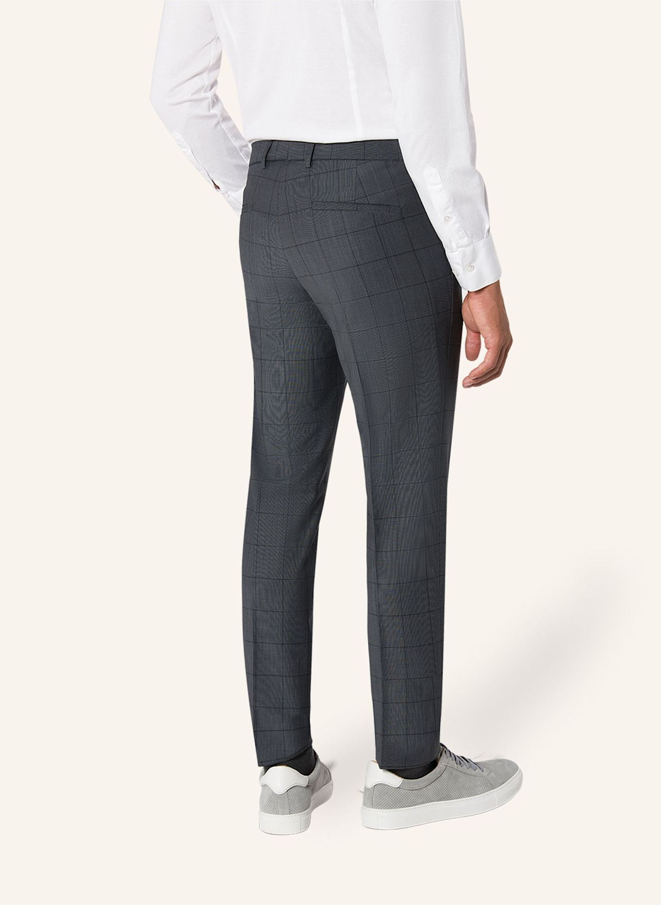 BENVENUTO Anzughose IAGO 360  SLIM FIT: DUNKELGRAU