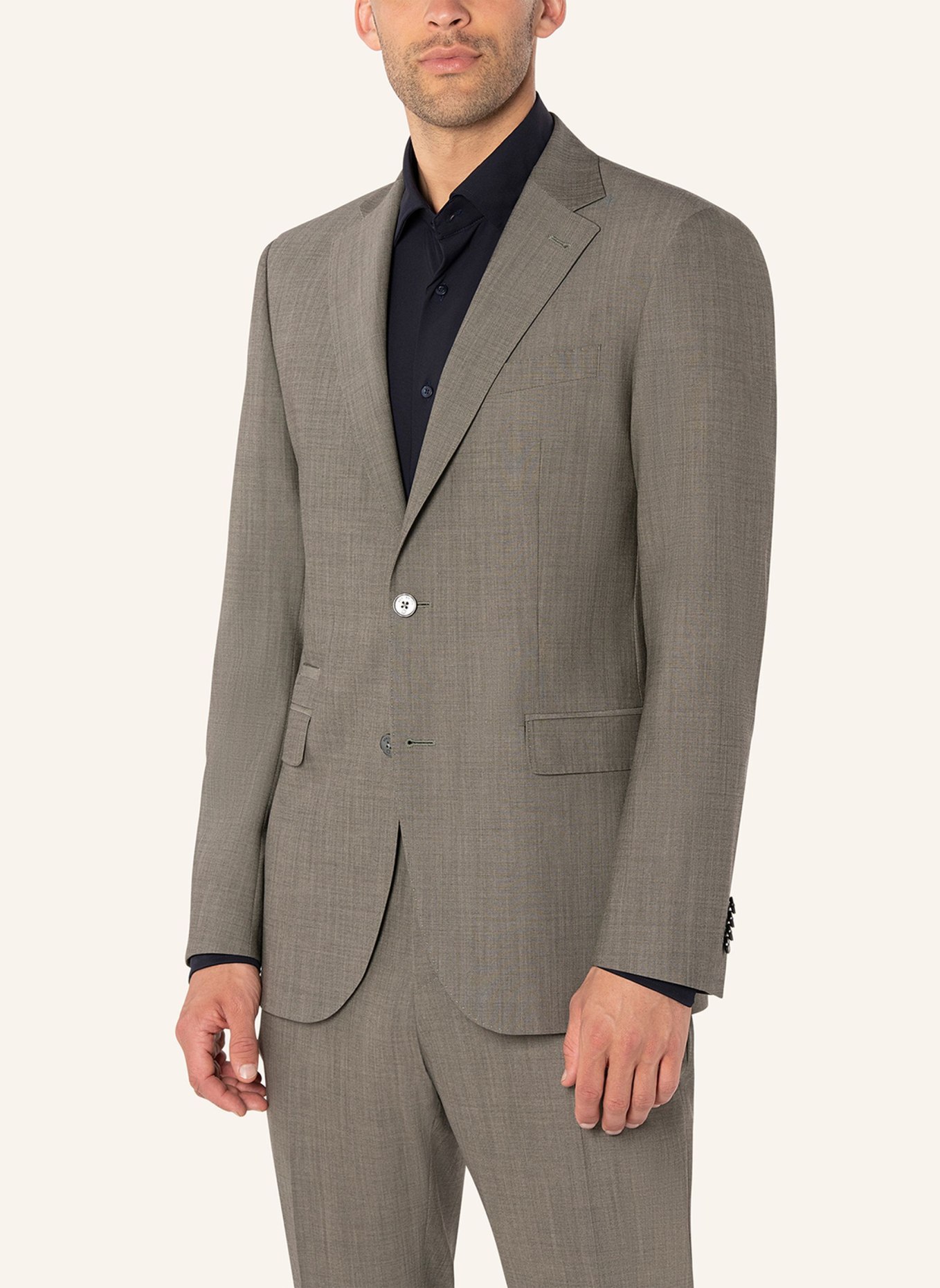 BENVENUTO Anzug MARIO MESSINA: HELLBRAUN