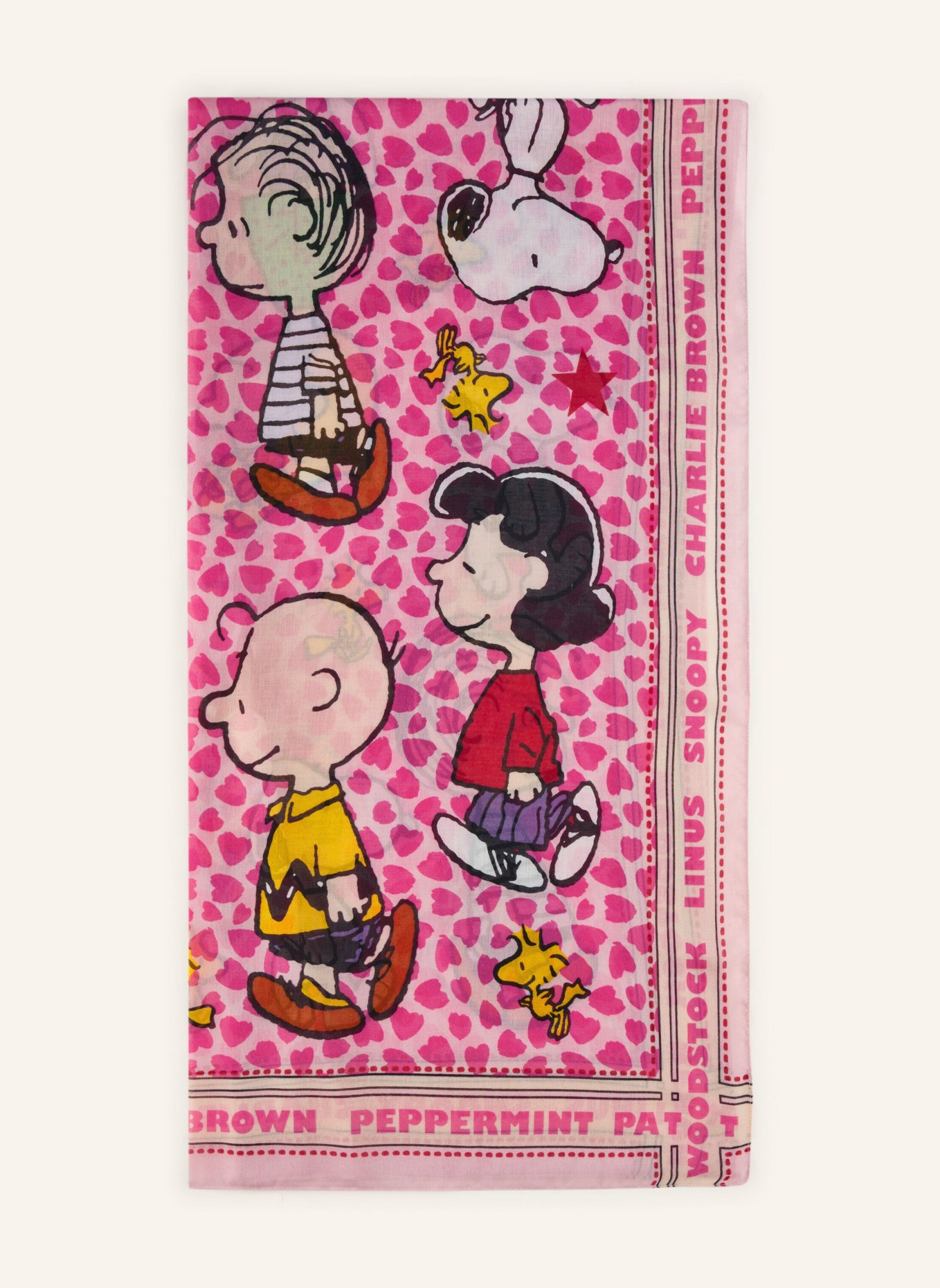 CODELLO Schal PEANUTS: PINK