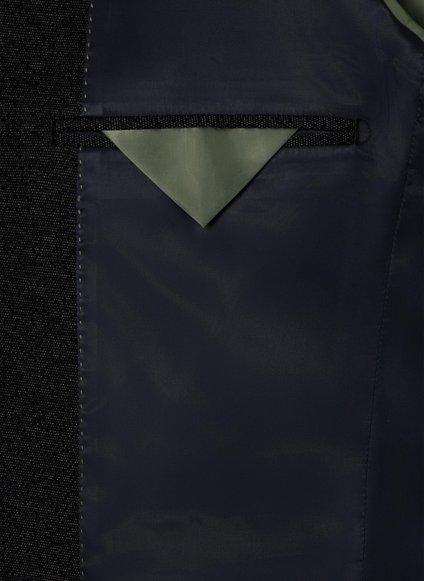 BENVENUTO Anzugsakko MATTHEO MODERN FIT: SCHWARZ