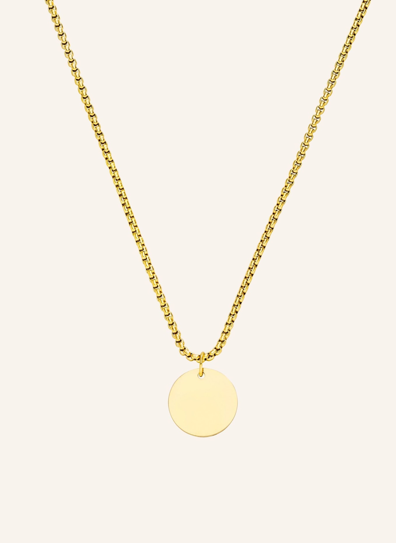 PURELEI Halskette KUMU O COIN, Farbe: GOLD (Bild 1)