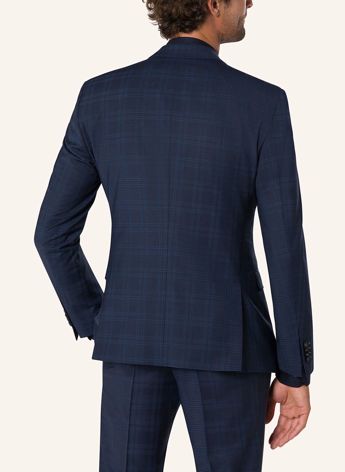 BENVENUTO Anzugsakko OTHELLO SLIM FIT: DUNKELBLAU