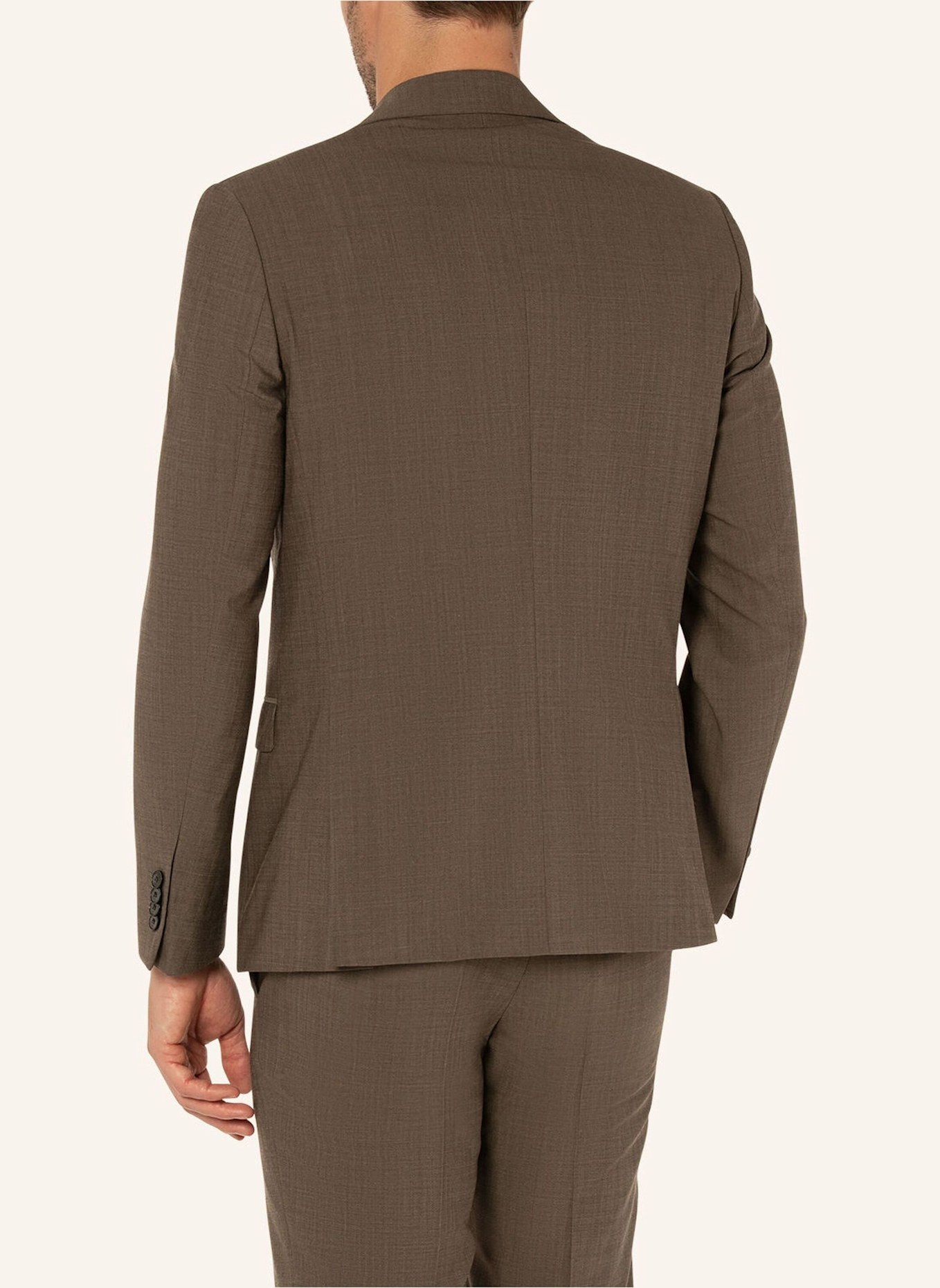 BENVENUTO Einzelsakko SALVI SLIM FIT: BRAUN